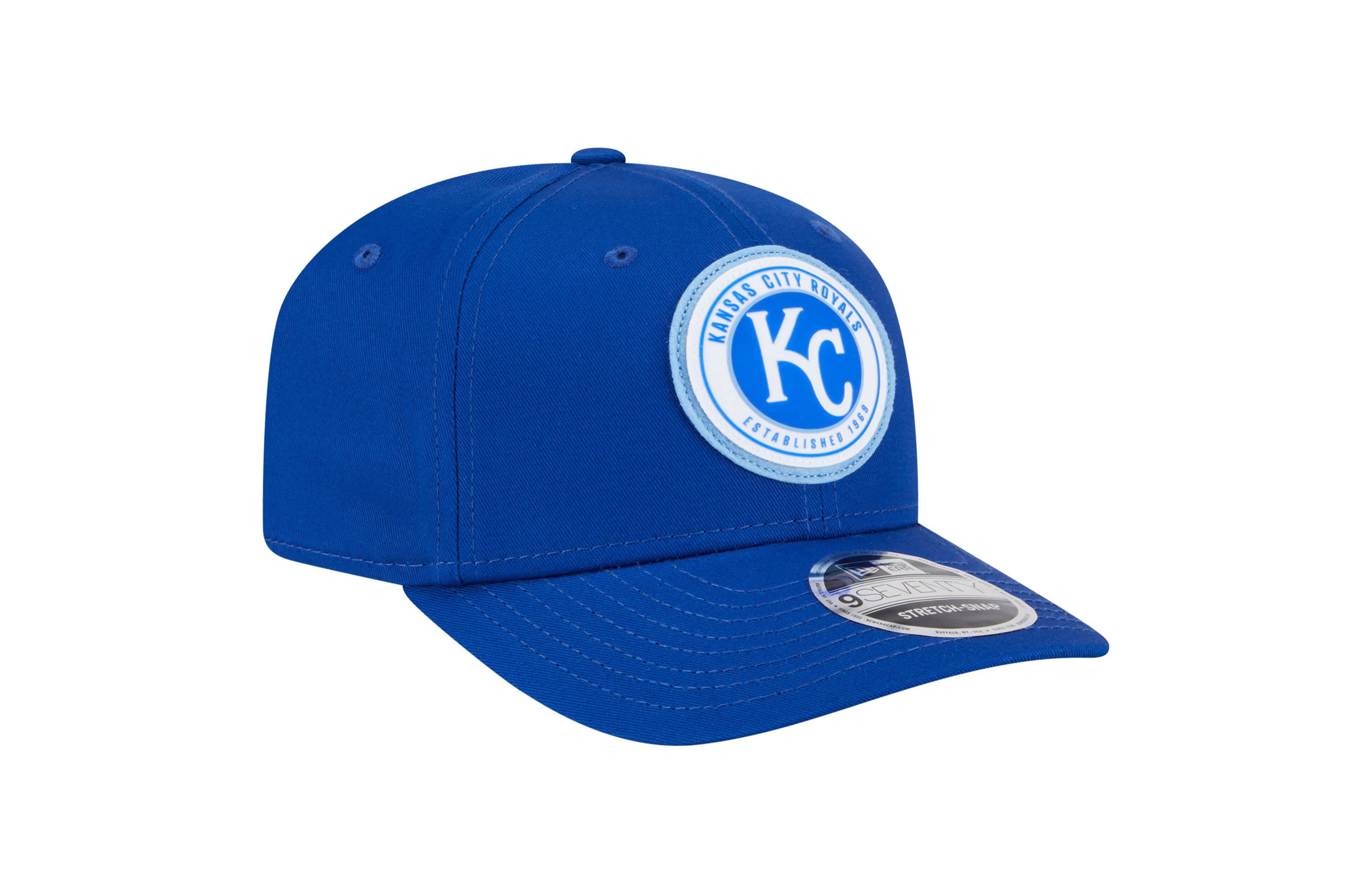 New Era Kansas City s Circle Patch 9SEVENTY Stretch-Snap Hat