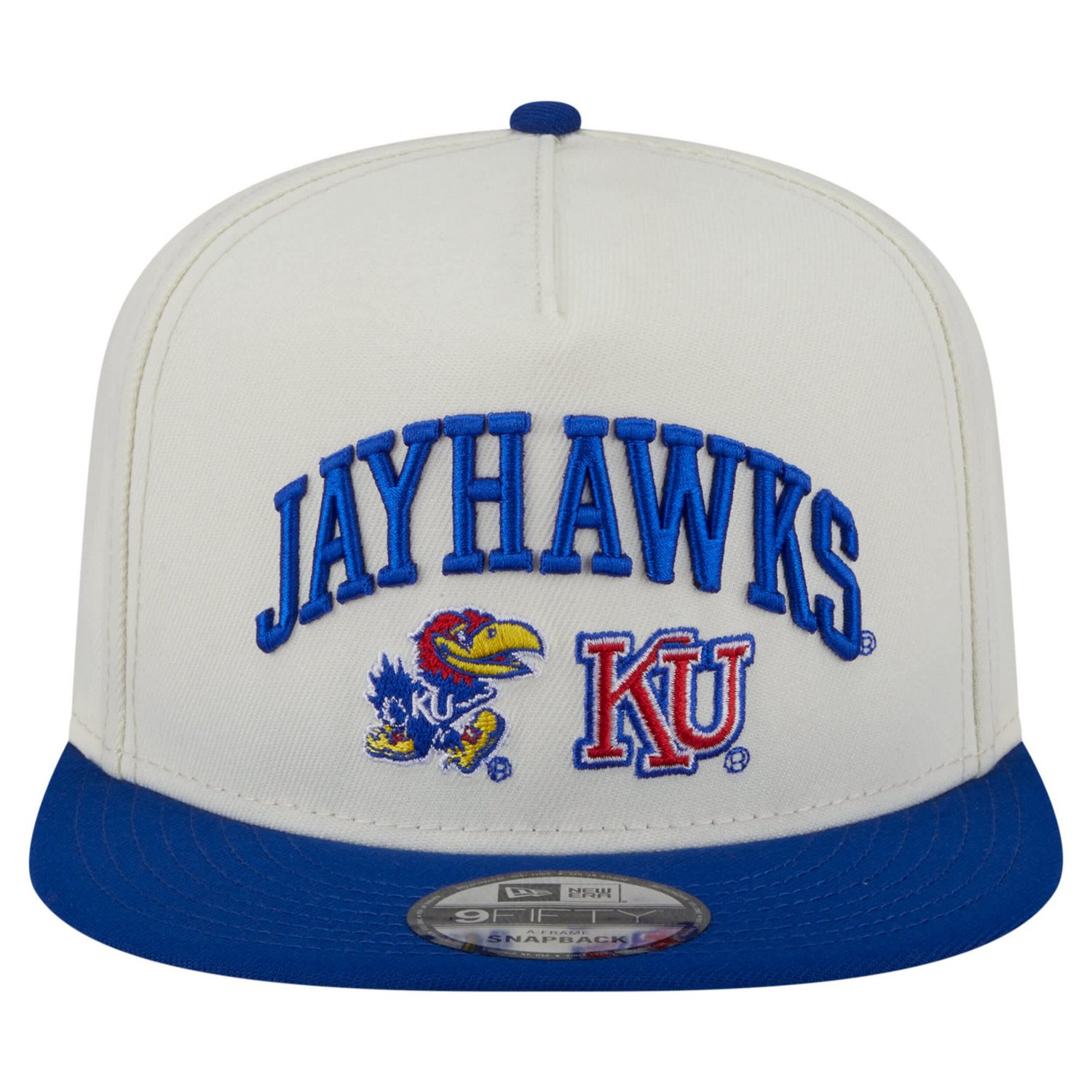 New Era Kansas Jayhawks Collegiate 9FIFTY A-Frame Snapback Hat - view number 2