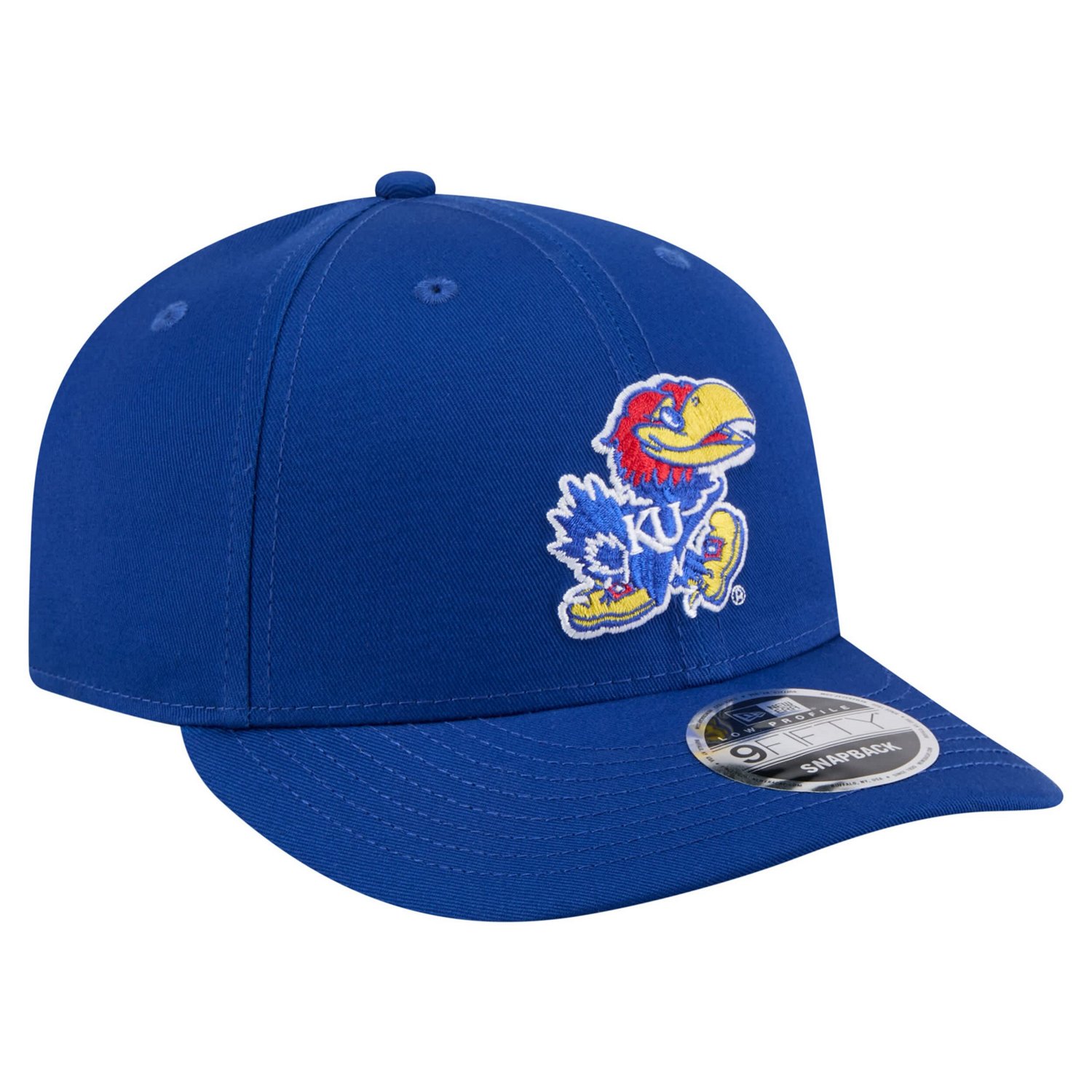 New Era Kansas Jayhawks Low Profile 9FIFTY Snapback Hat - view number 3