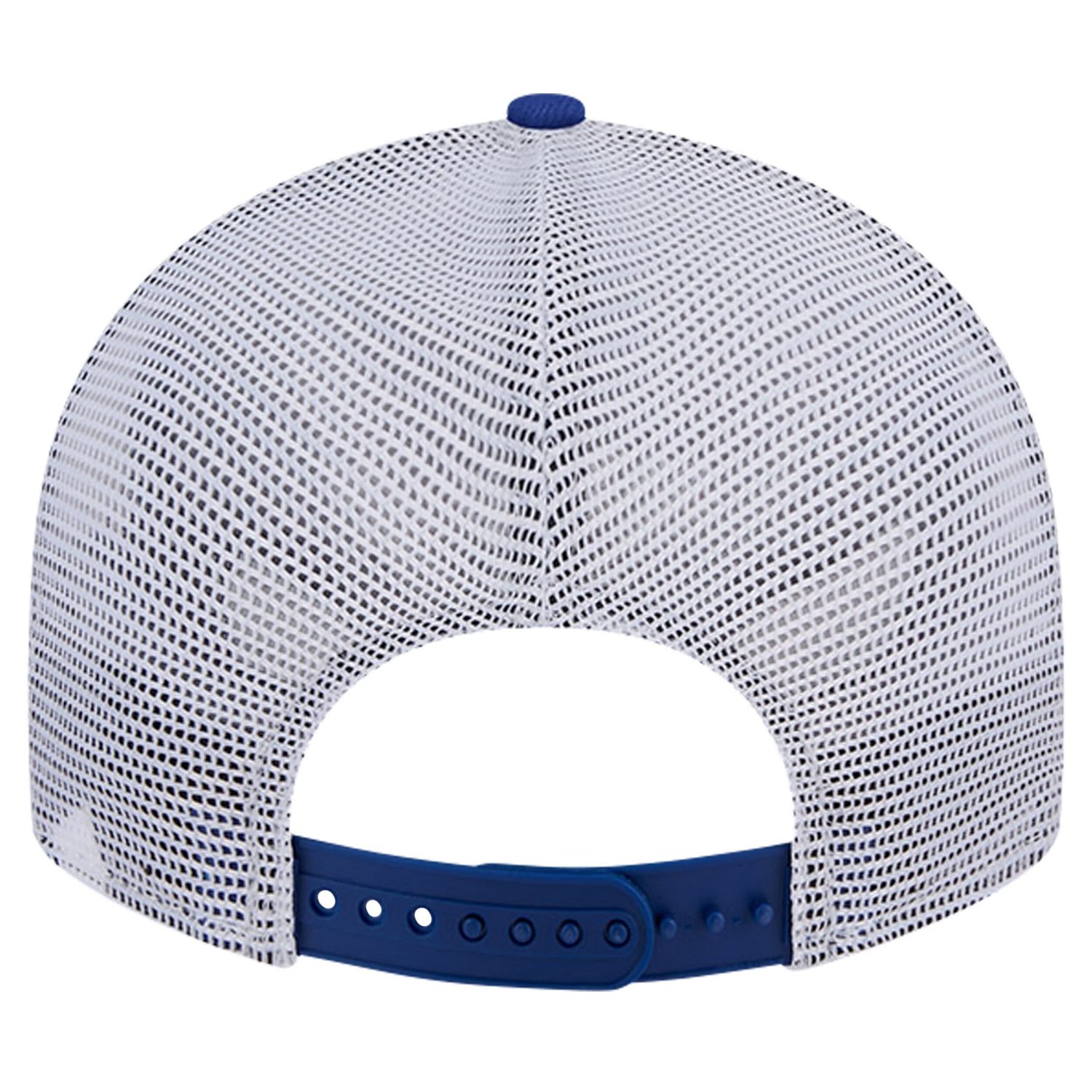 New Era Kansas Jayhawks Throwback Circle Patch 9FIFTY Trucker Snapback Hat - view number 4