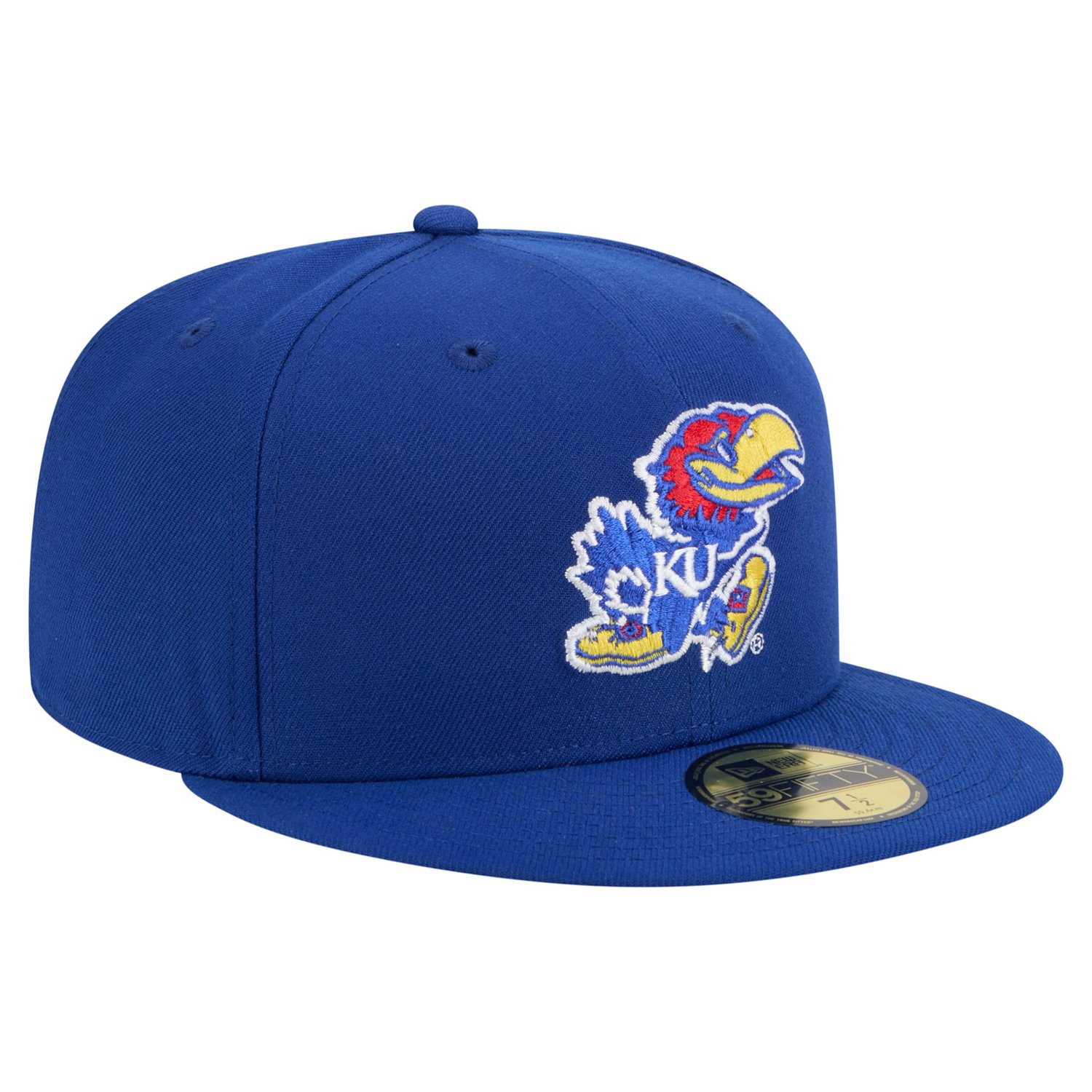 New Era Kansas Jayhawks Vault 59FIFTY Fitted Hat - view number 3