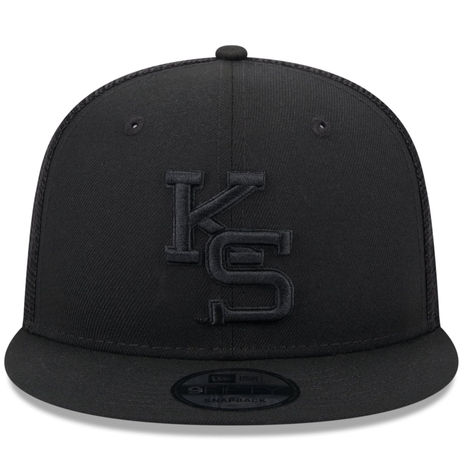 New Era Kansas State Wildcats on 9FIFTY Trucker Snapback Hat - view number 2