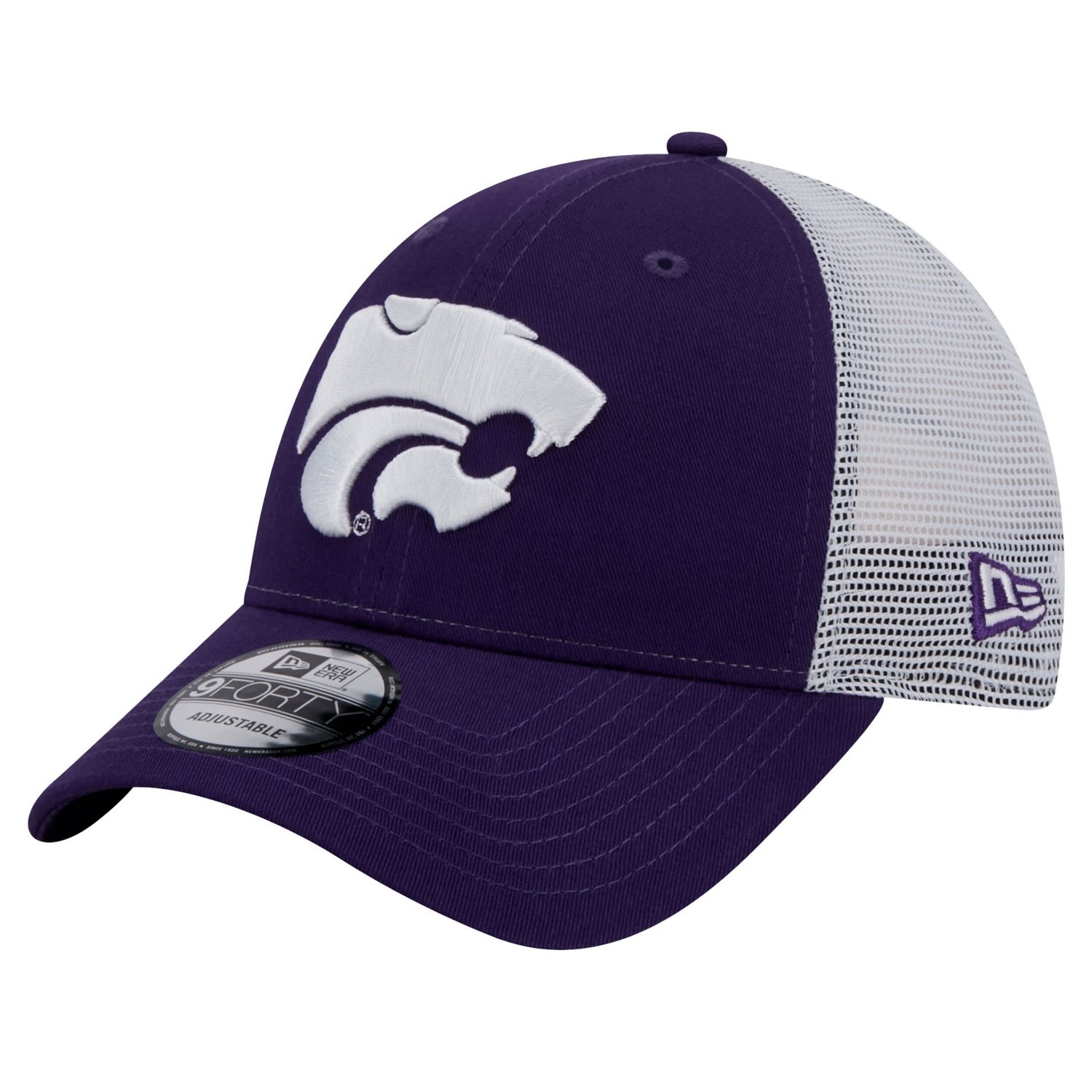 New Era Kansas State Wildcats Trucker 9FORTY Adjustable Hat