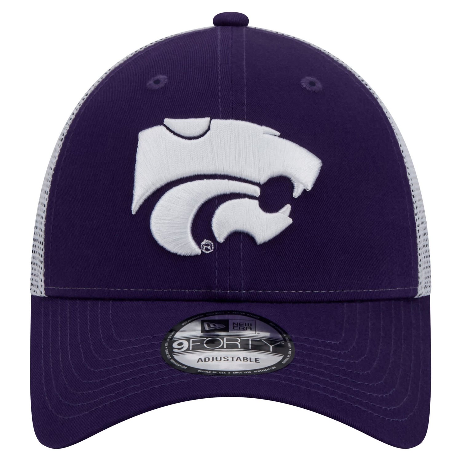 New Era Kansas State Wildcats Trucker 9FORTY Adjustable Hat - view number 2