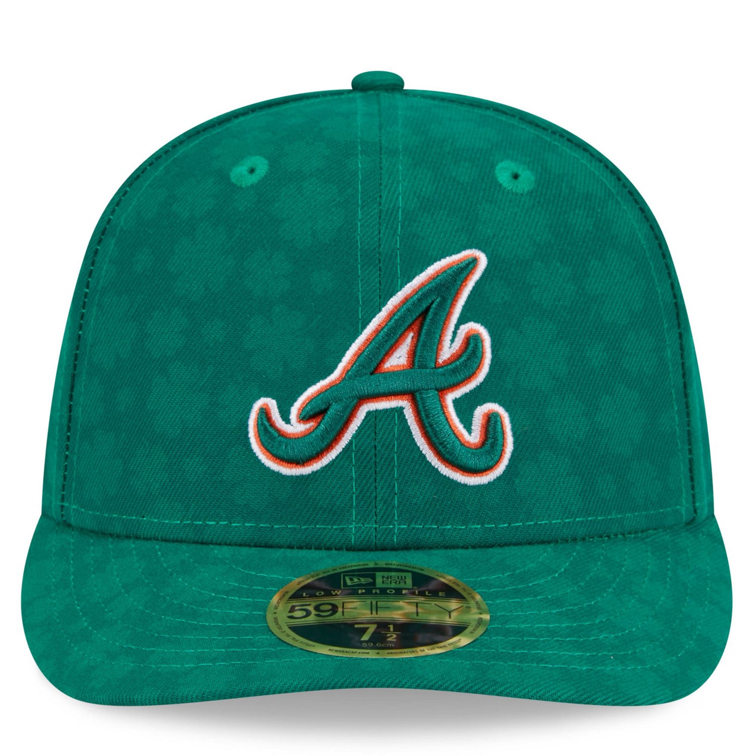 New Era Kelly Atlanta Braves St Patrick's Day Low Profile 59FIFTY Fitted Hat