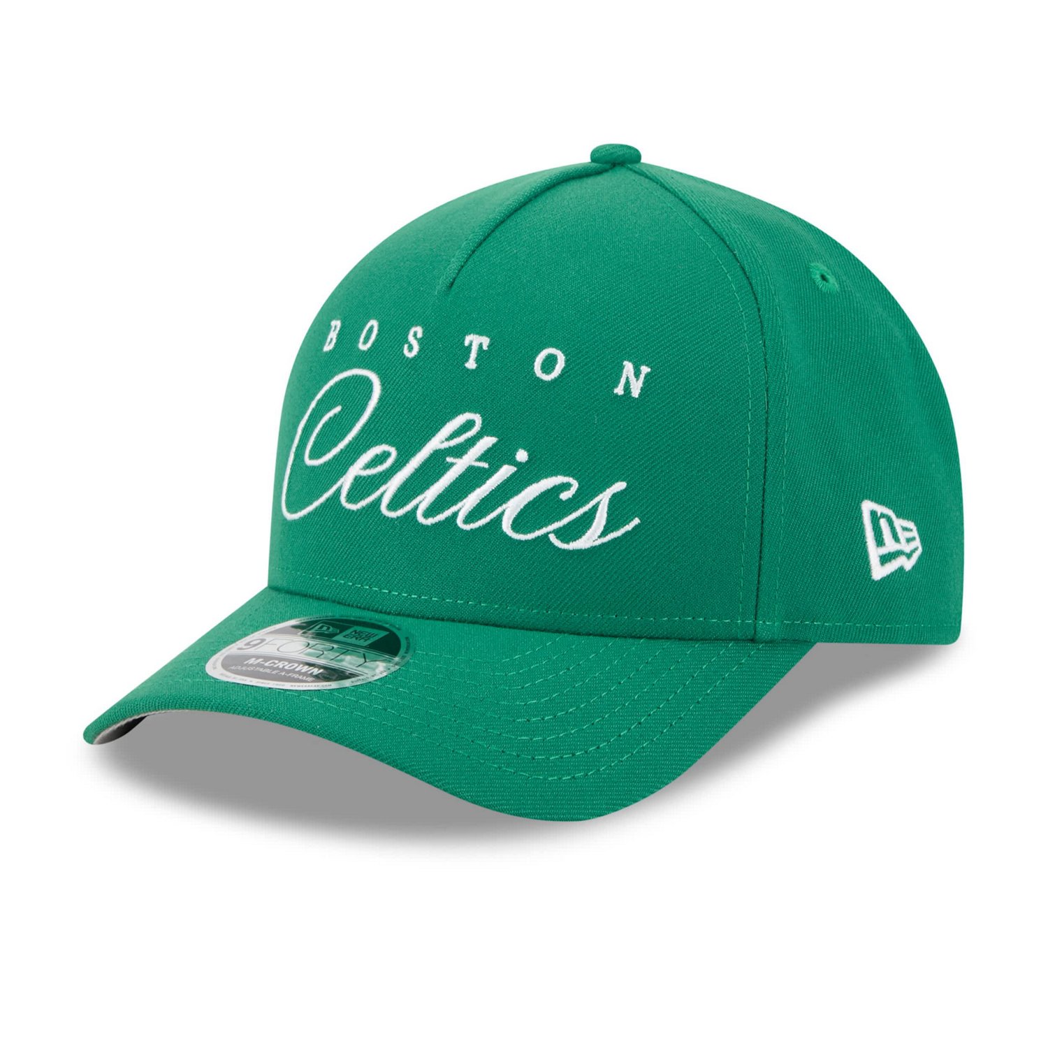 New Era Kelly Boston Celtics 2025 NBA Draft M-Crown A-Frame 9FORTY Adjustable Hat - view number 3