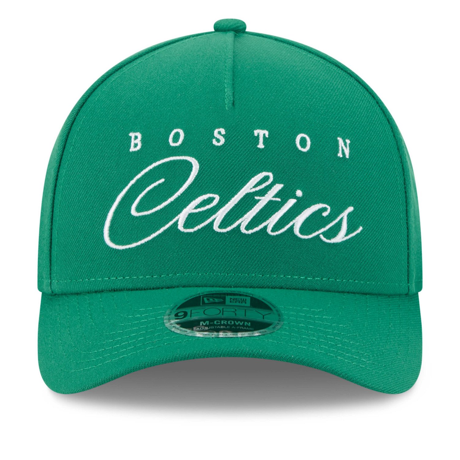 New Era Kelly Boston Celtics 2025 NBA Draft M-Crown A-Frame 9FORTY Adjustable Hat - view number 2