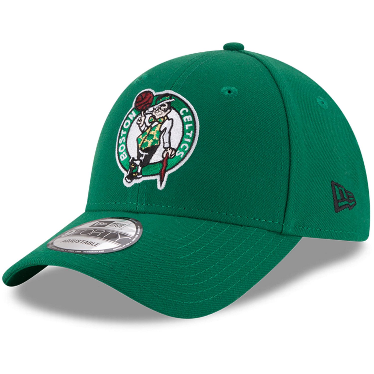 New Era Kelly Boston Celtics Official Team Color 9FORTY Adjustable Hat - view number 1
