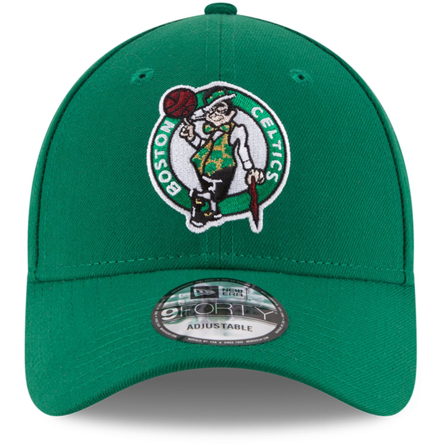 New Era Kelly Boston Celtics Official Team Color 9FORTY Adjustable Hat - view number 2