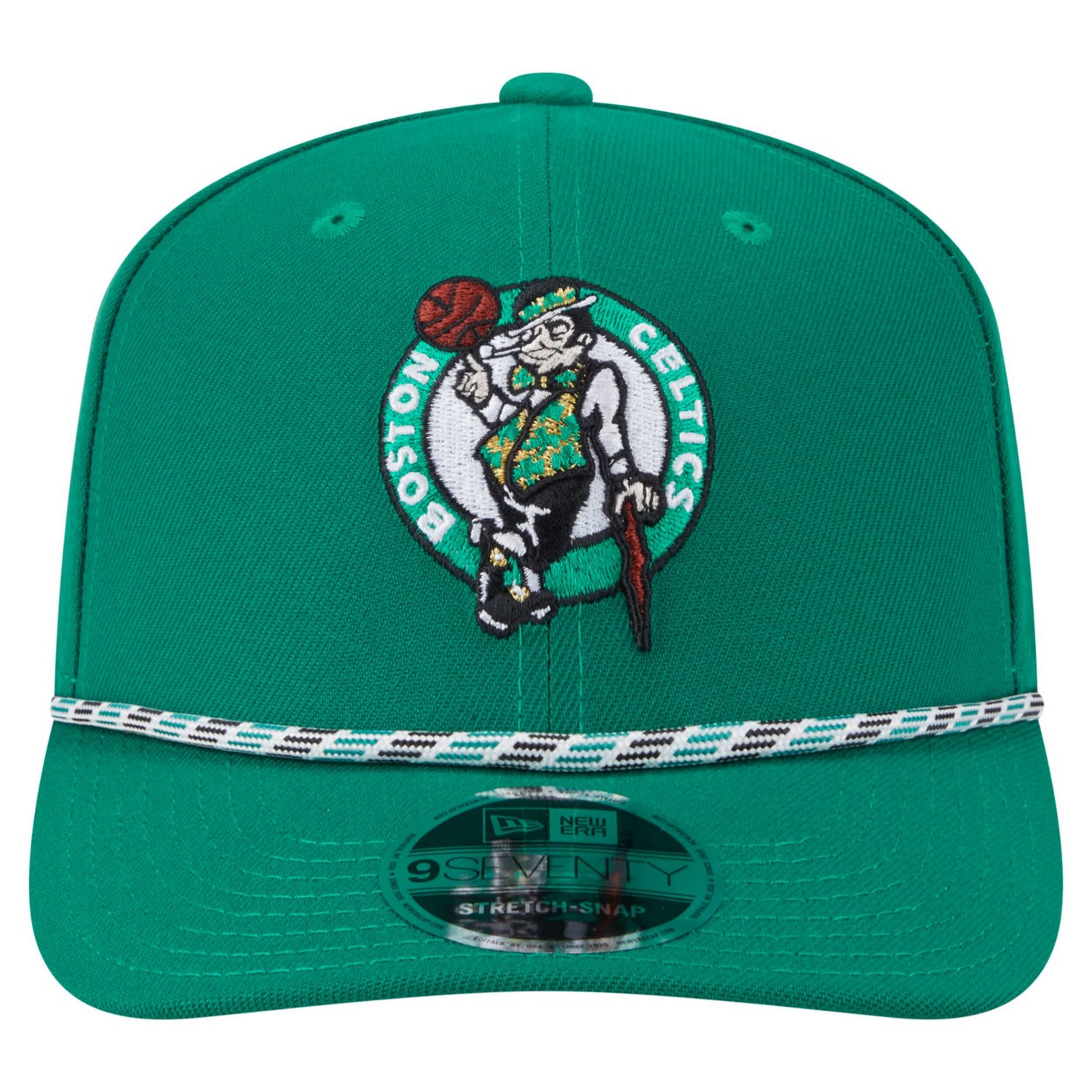 New Era Kelly Boston Celtics Rope 9SEVENTY Adjustable Hat - view number 2