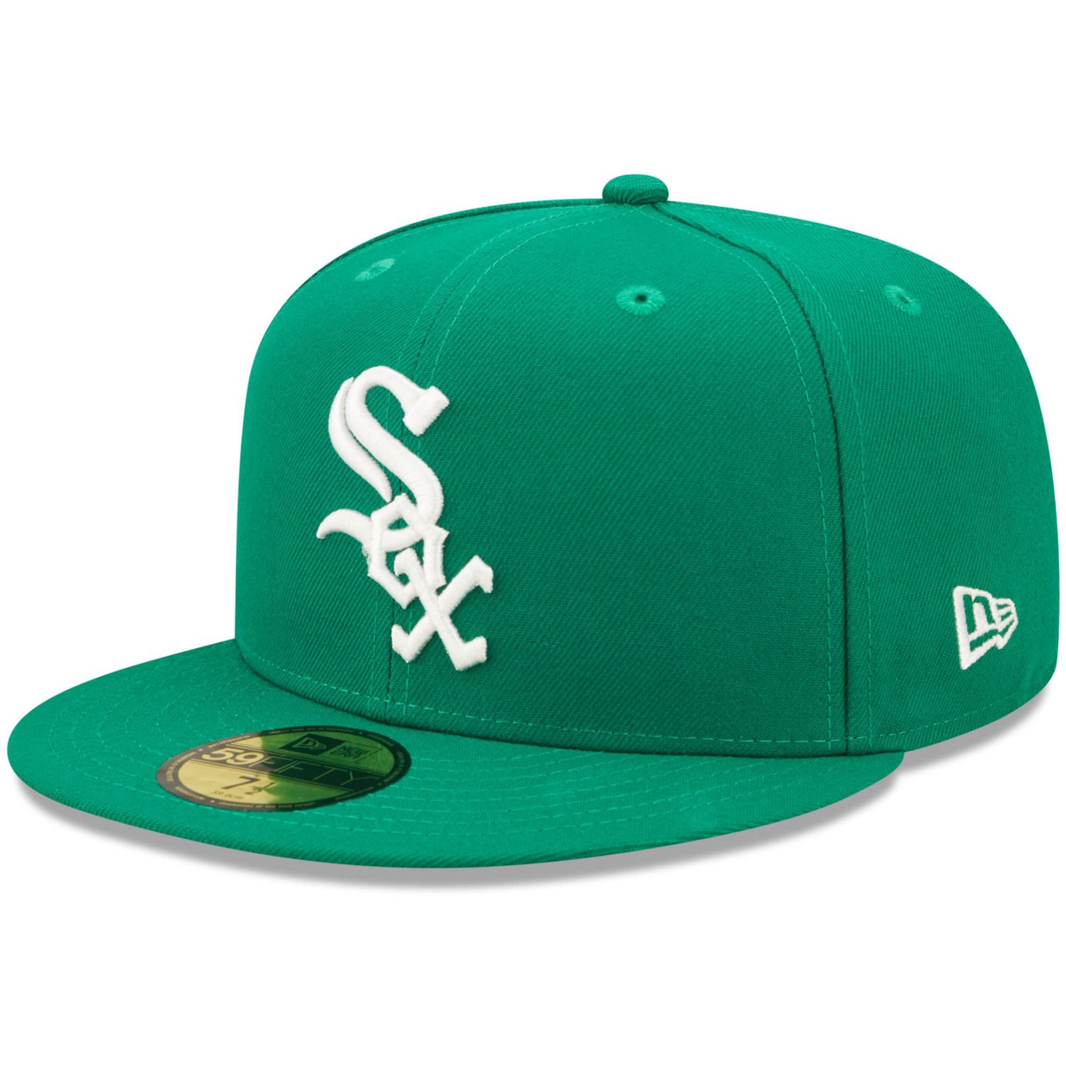 New Era Kelly Chicago White Sox White Logo 59FIFTY Fitted Hat