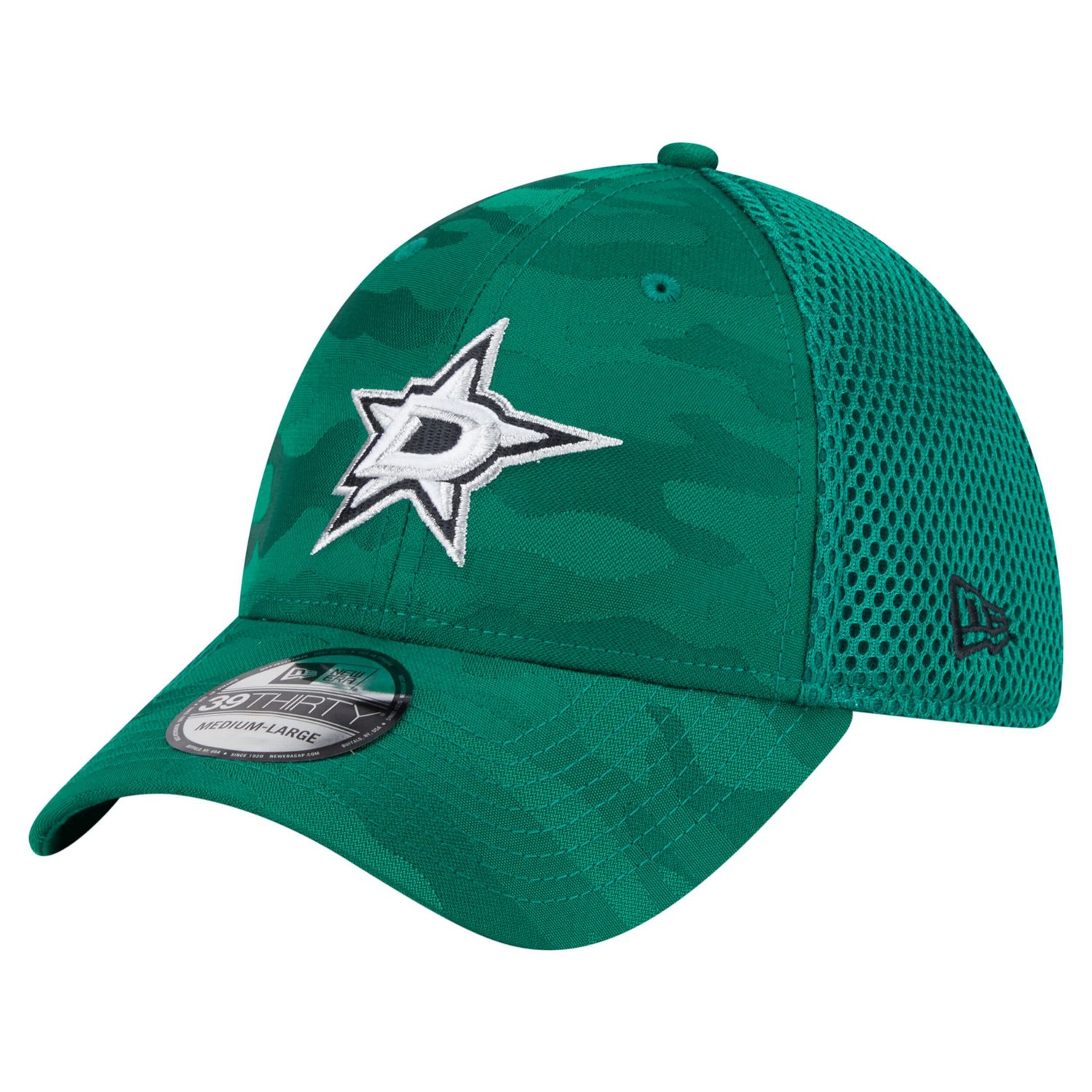 New Era Kelly Dallas Stars Active Subtle Camo 39THIRTY Flex Hat
