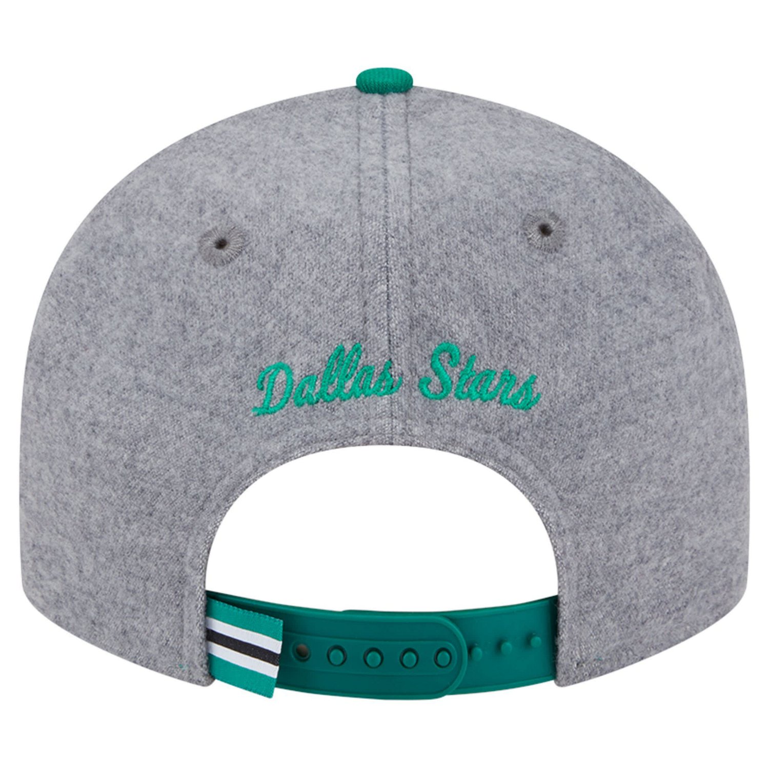 New Era Kelly Dallas Stars Wool Pin Low Profile 9FIFTY Snapback Hat - view number 4