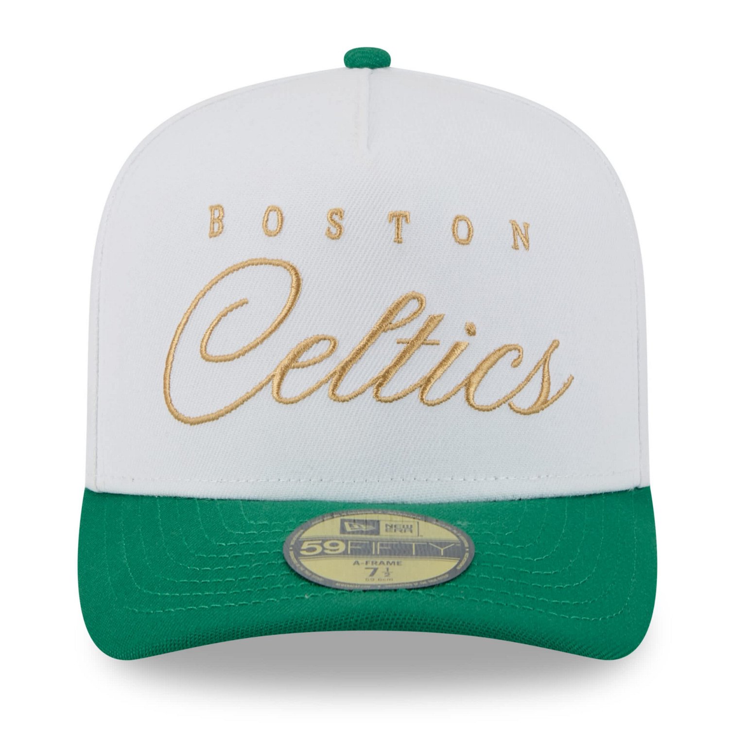 New Era Kelly Green Boston Celtics 2025 NBA Draft A-Frame 59FIFTY Fitted Hat - view number 2