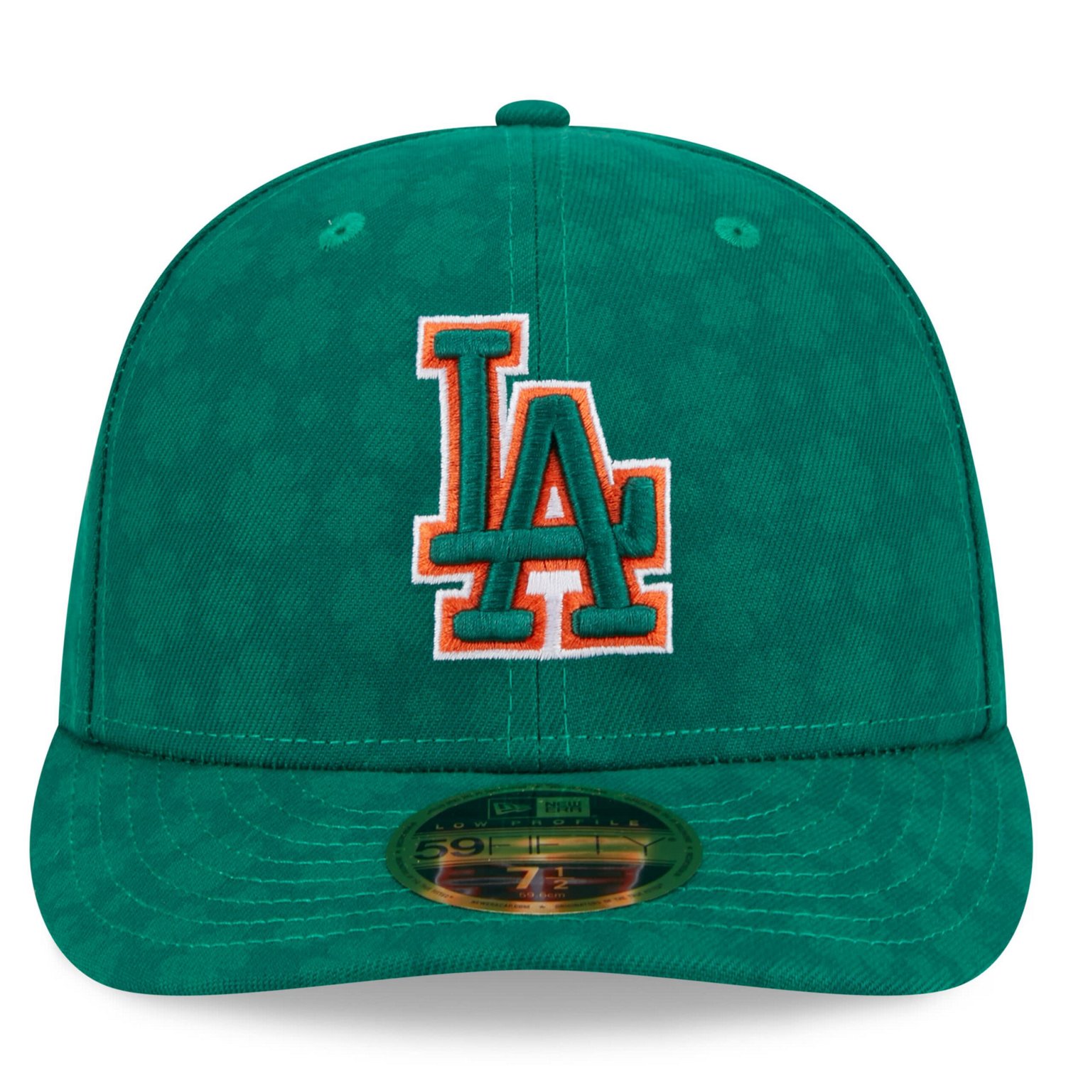 New Era Kelly Los Angeles Dodgers St Patrick's Day Low Profile 59FIFTY Fitted Hat                                                - view number 2