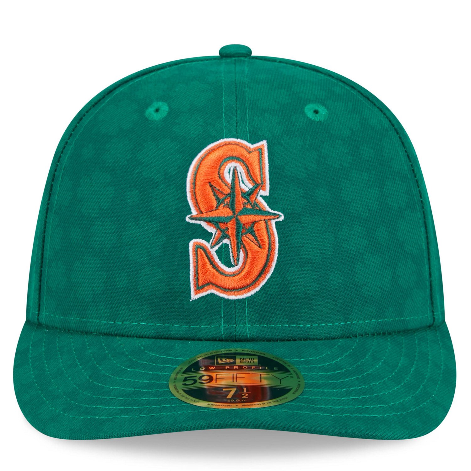 New Era Kelly Seattle Mariners St Patrick's Day Low Profile 59FIFTY Fitted Hat - view number 2