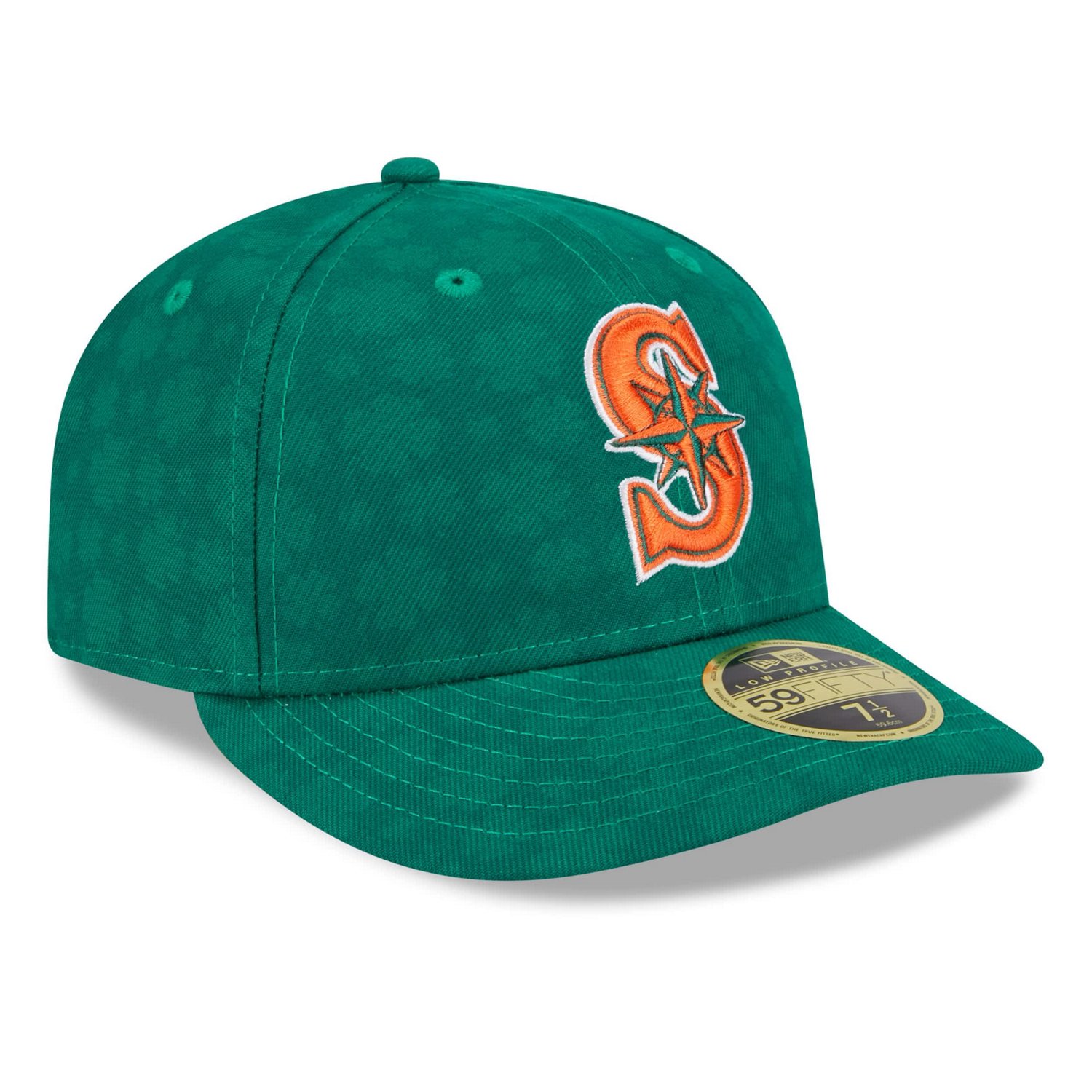 New Era Kelly Seattle Mariners St Patrick's Day Low Profile 59FIFTY Fitted Hat - view number 3