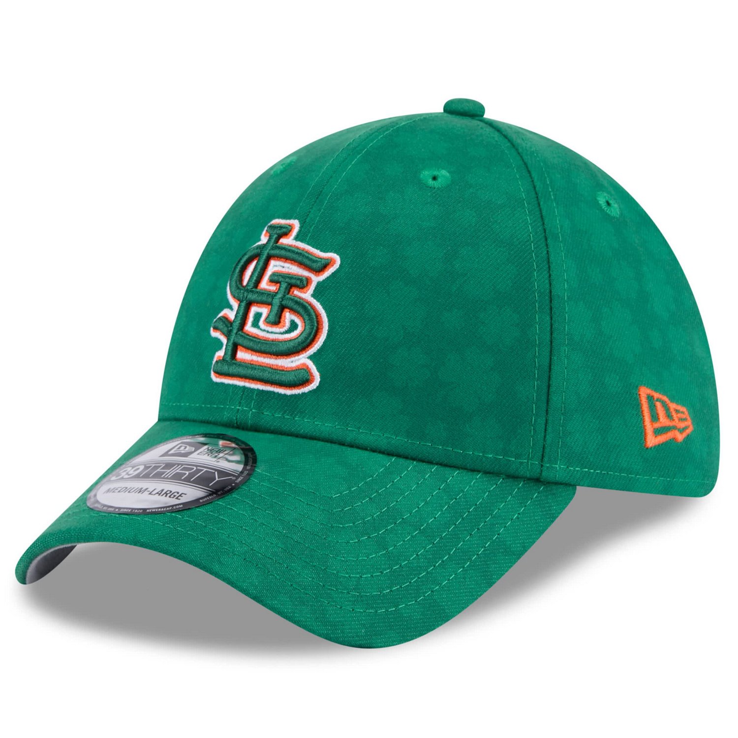 New Era Kelly St Louis Cardinals St Patrick's Day 39THIRTY Flex Hat