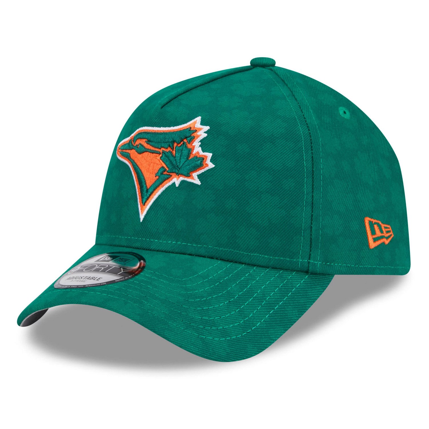 New Era Kelly Toronto Blue Jays St Patrick's Day A-Frame 9FORTY Adjustable Hat                                                  