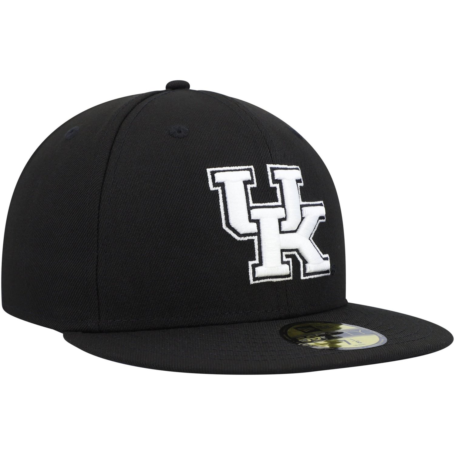 New Era Kentucky Wildcats  White 59FIFTY Fitted Hat - view number 3