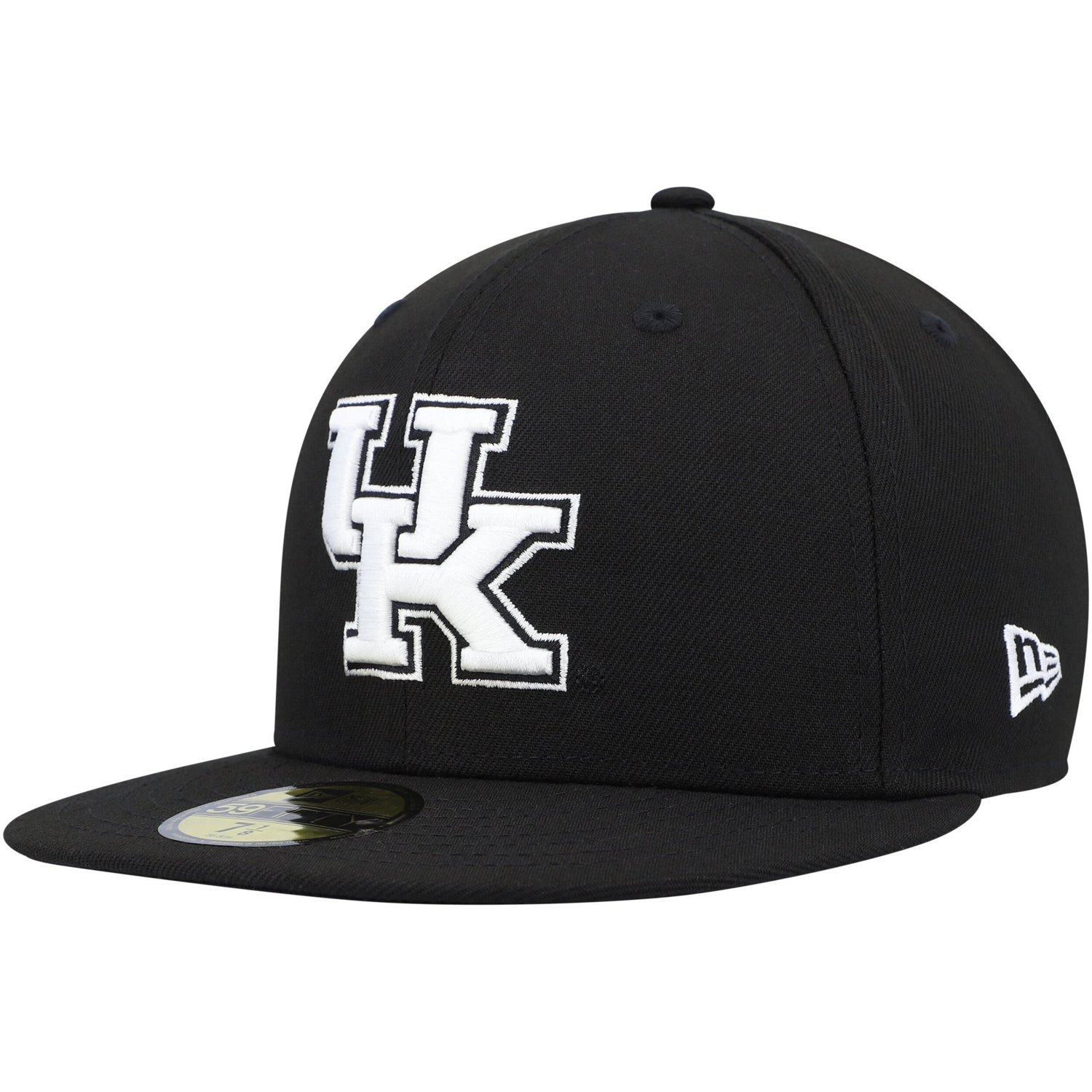 New Era Kentucky Wildcats  White 59FIFTY Fitted Hat