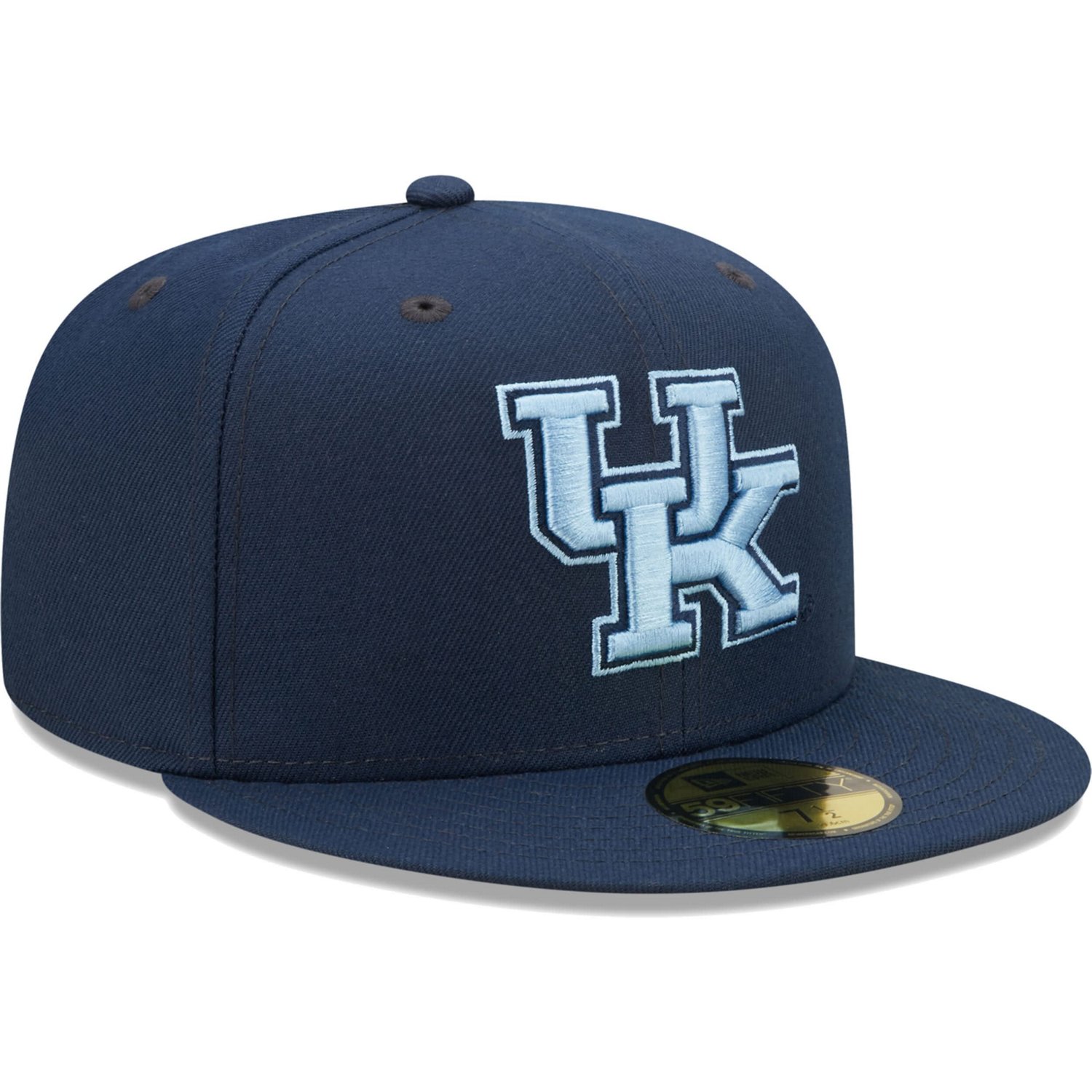 New Era Kentucky Wildcats Bright Undervisor 59FIFTY Fitted Hat - view number 3