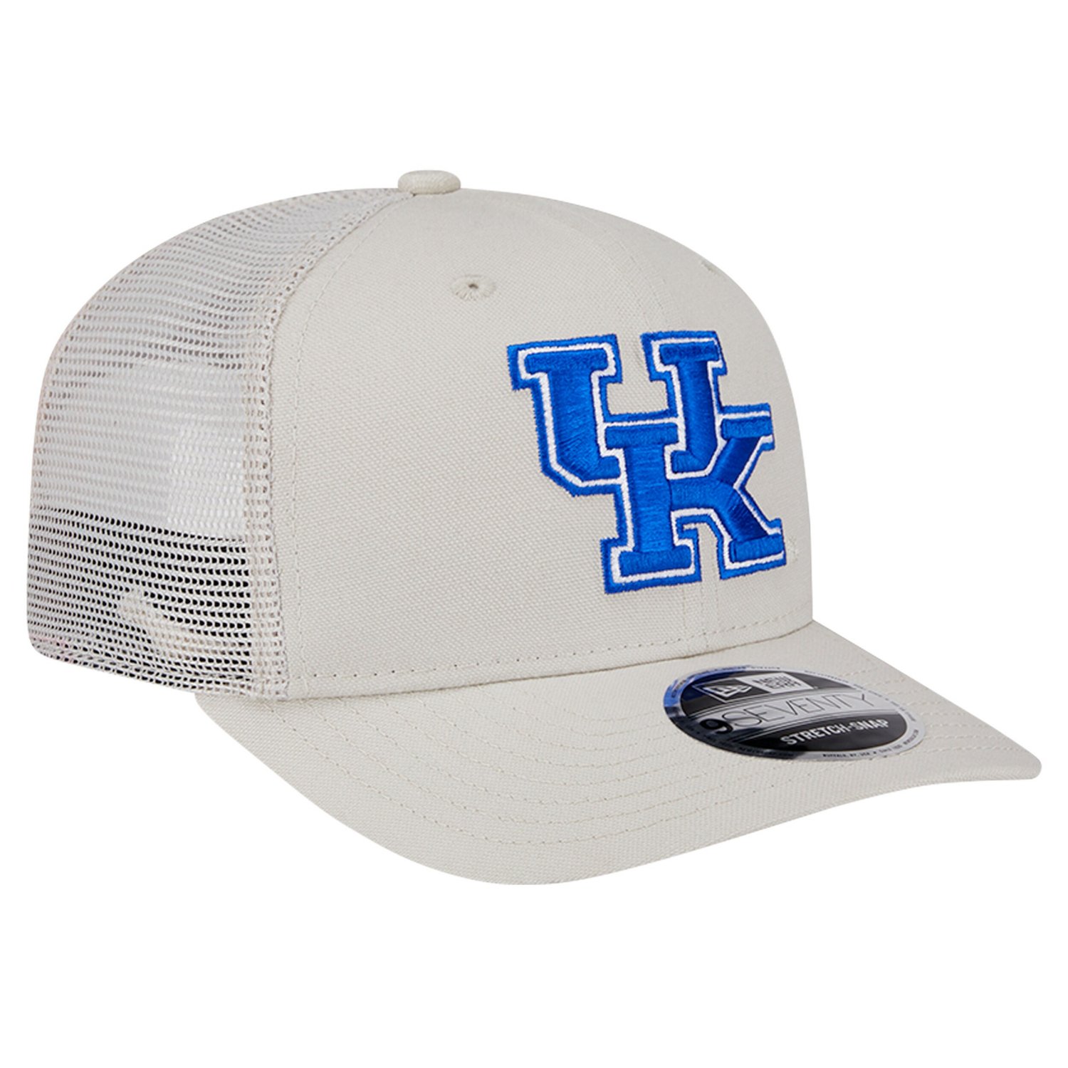 New Era Kentucky Wildcats Canvas 9SEVENTY Stretch-Snap Adjustable Hat - view number 3