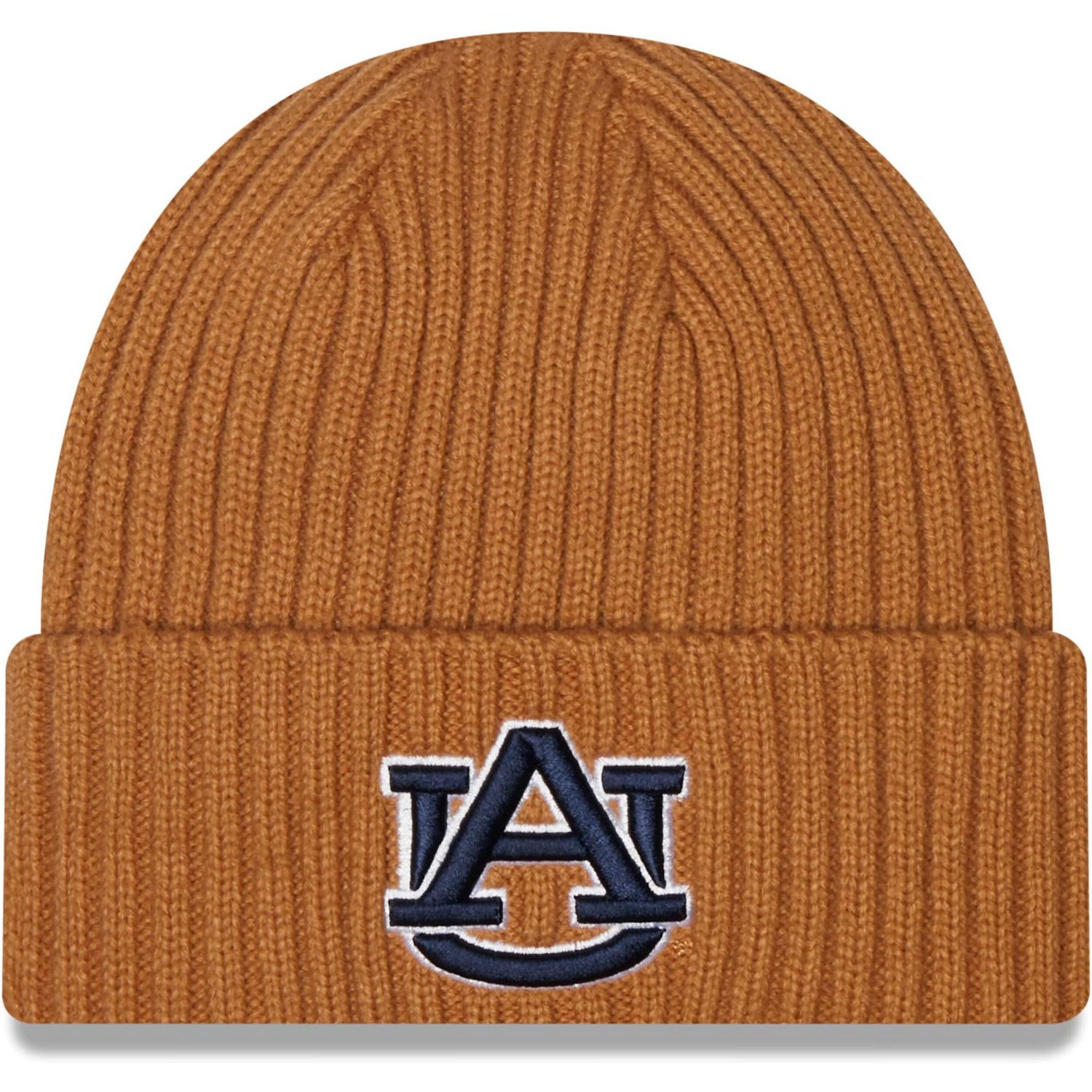 New Era Light Auburn Tigers Core Classic Cuffed Knit Hat