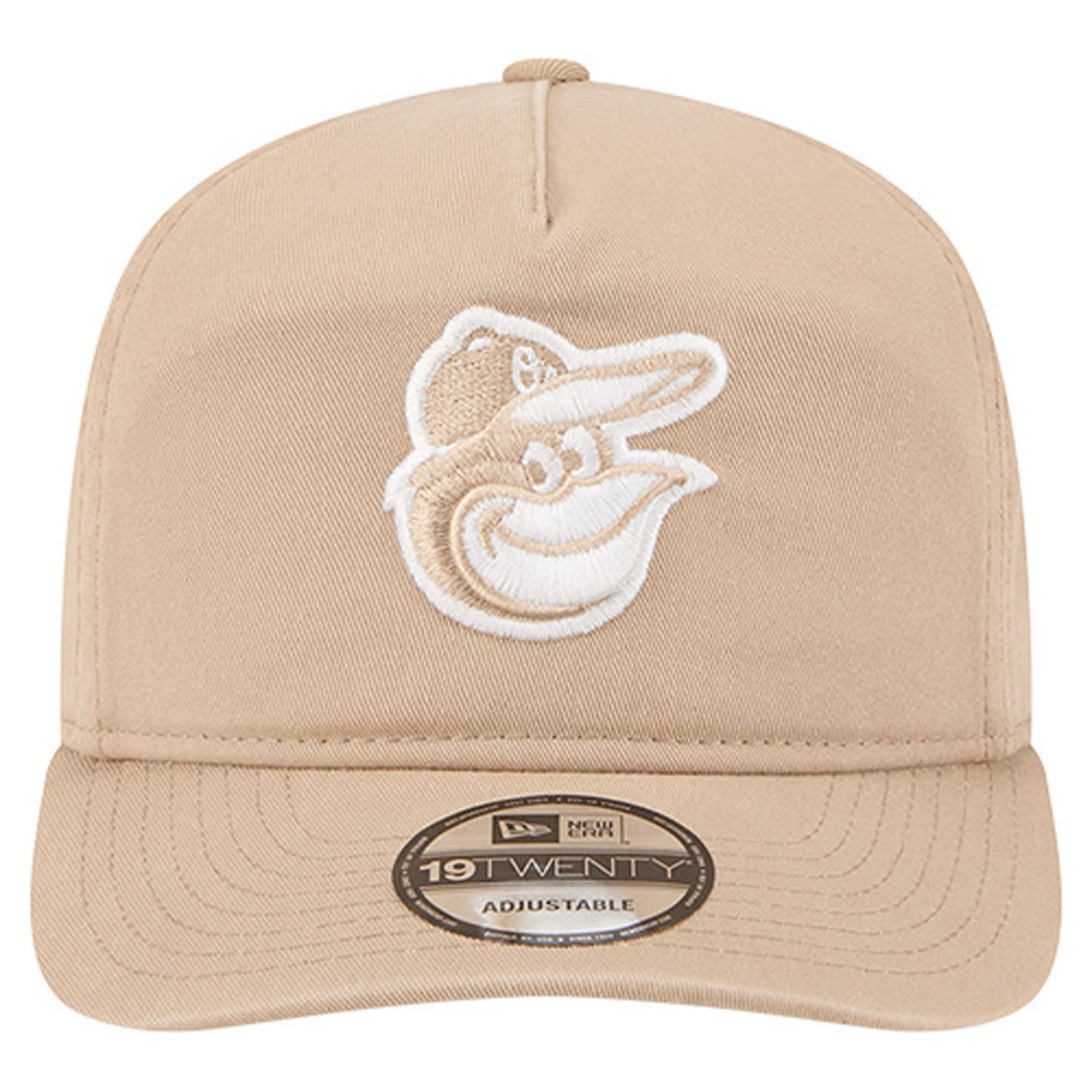 New Era Light Baltimore Orioles Cam 19TWENTY Adjustable Hat - view number 2