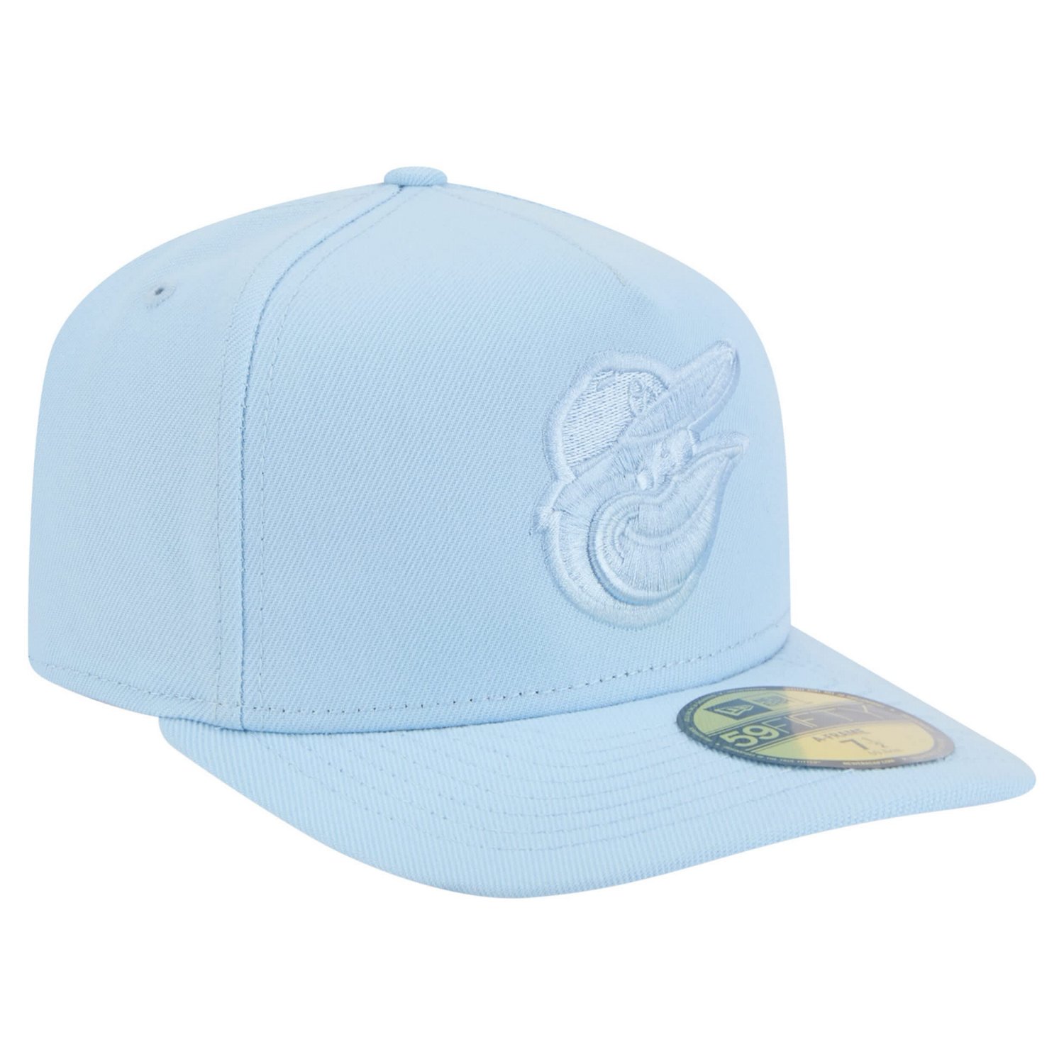 New Era Light Baltimore Orioles Color Pack A-Frame 59FIFTY Fitted Hat - view number 3