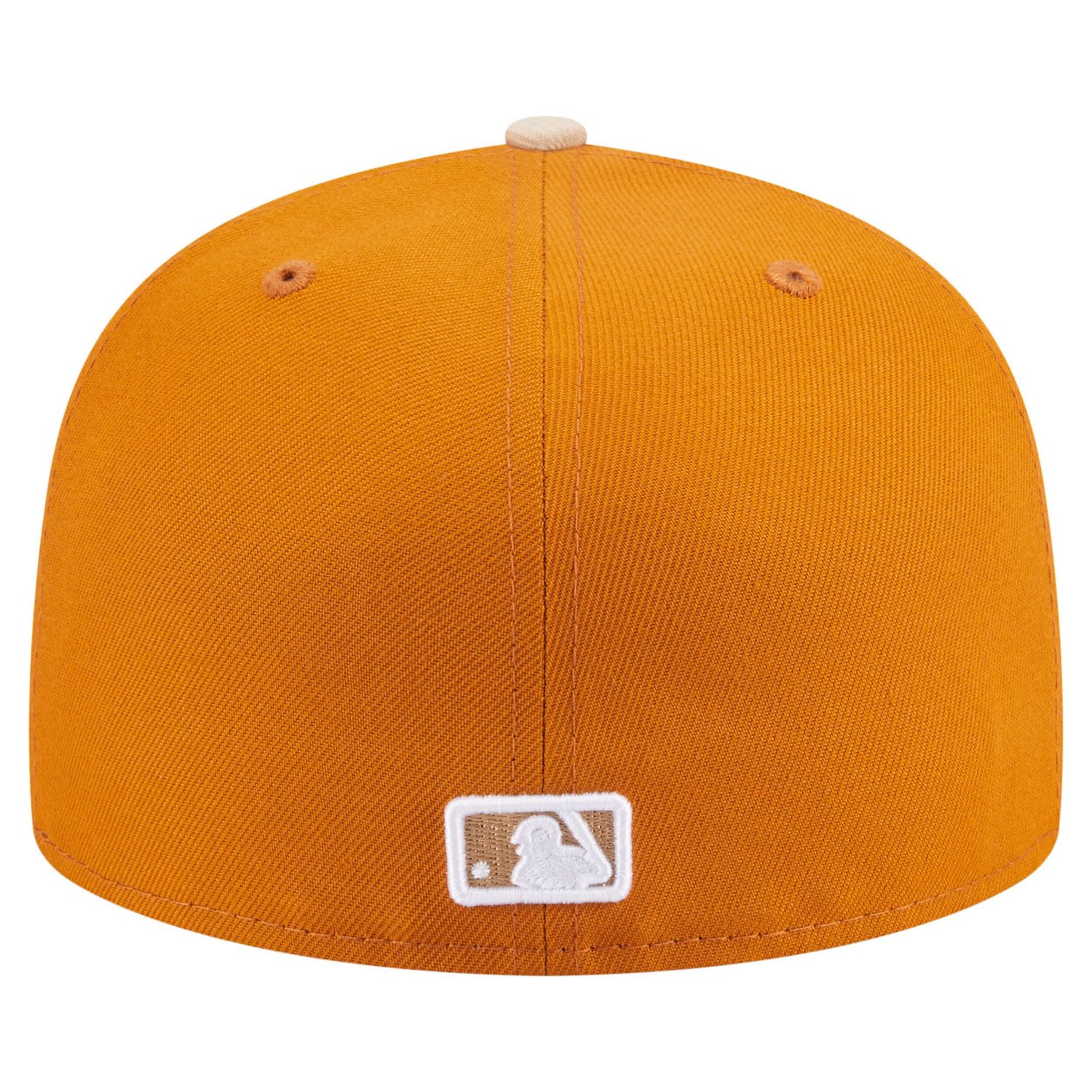 New Era Light Beige New York Yankees Two-Tone Color Pack A-Frame 59FIFTY Fitted Hat - view number 4