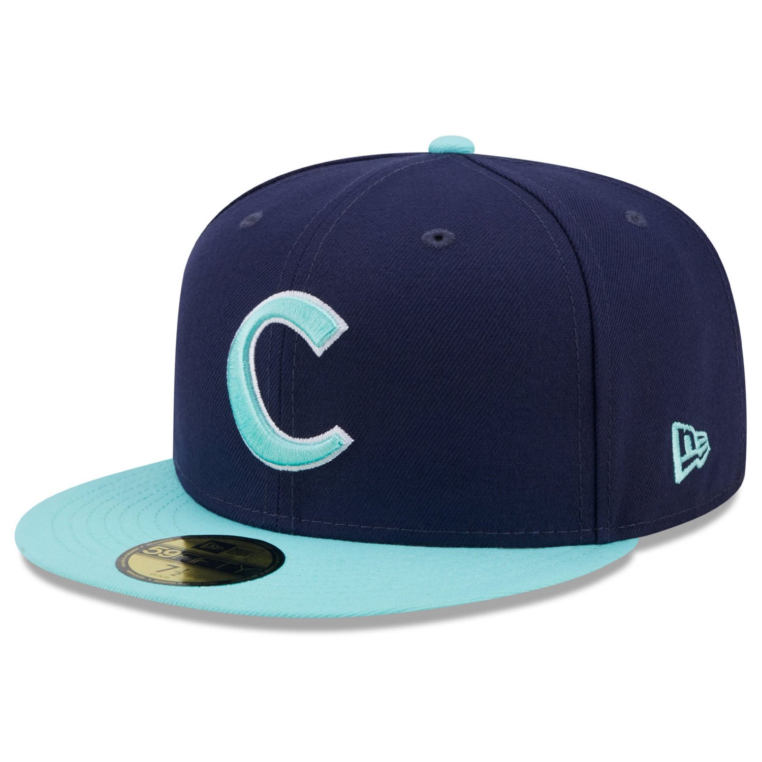 New Era /Light Blue Clemson Tigers 59FIFTY Fitted Hat - view number 3