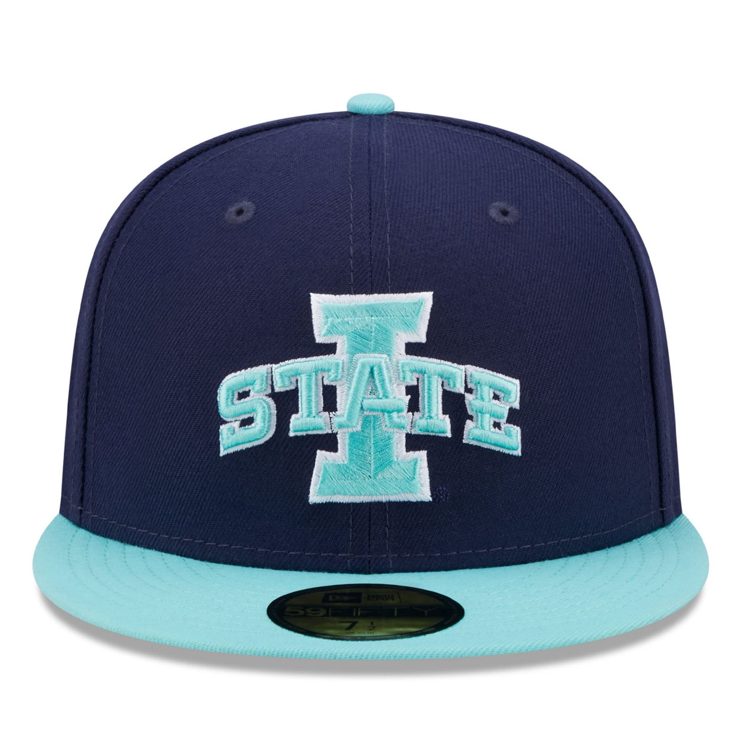 New Era Light Blue Iowa State Cyclones 59FIFTY Fitted Hat - view number 2