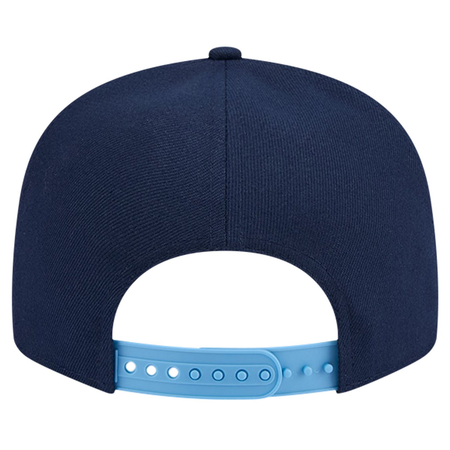 New Era Light Blue Memphis Grizzlies Throwback Gradient Tech Font 9FIFTY Snapback Hat                                            - view number 4