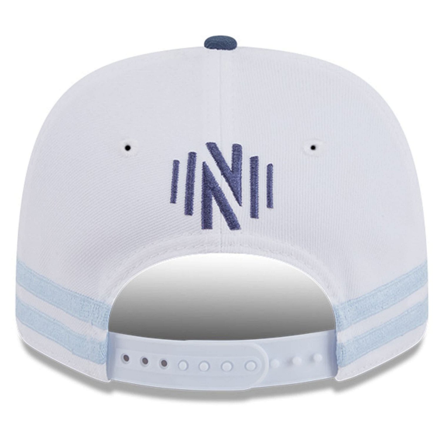 New Era Light Blue Nashville SC 2025 Third 9SEVENTY Stretch-Snap Hat - view number 4