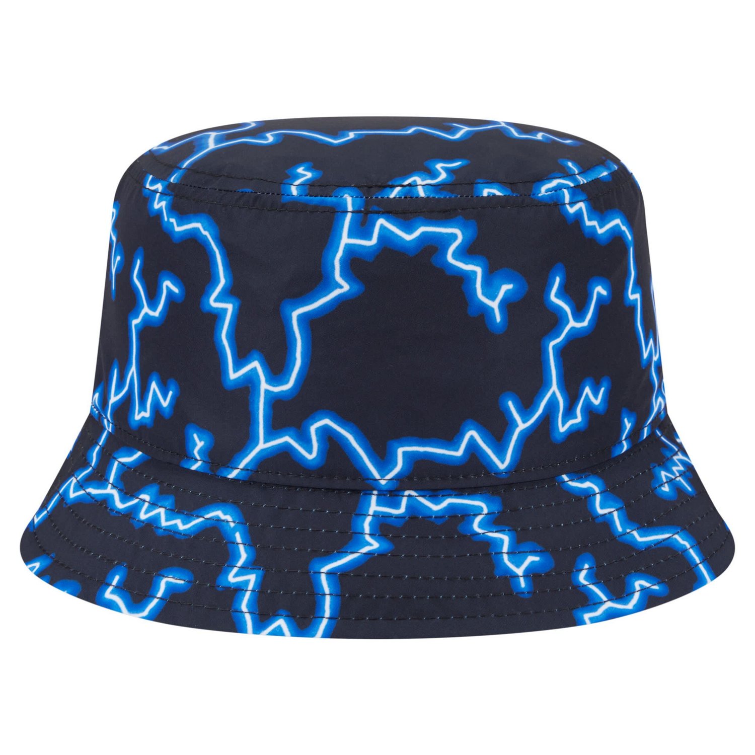 New Era Light Blue New York Knicks Summer Sun and Storm Reversible Bucket Hat - view number 4
