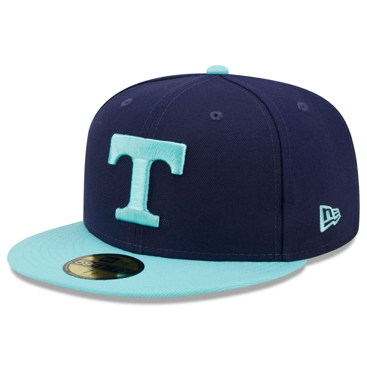 New Era /Light Blue Tennessee Volunteers 59FIFTY Fitted Hat - view number 3