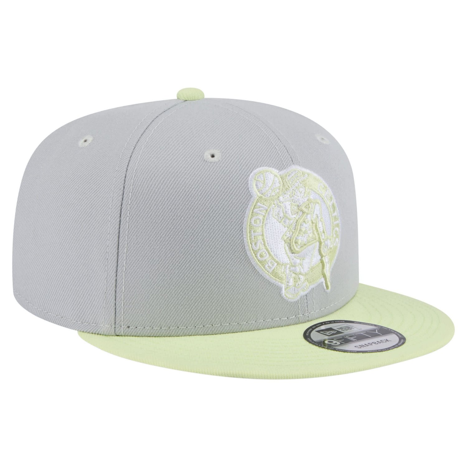 New Era Light Boston Celtics Color Pack Two-Tone 9FIFTY Snapback Hat - view number 3