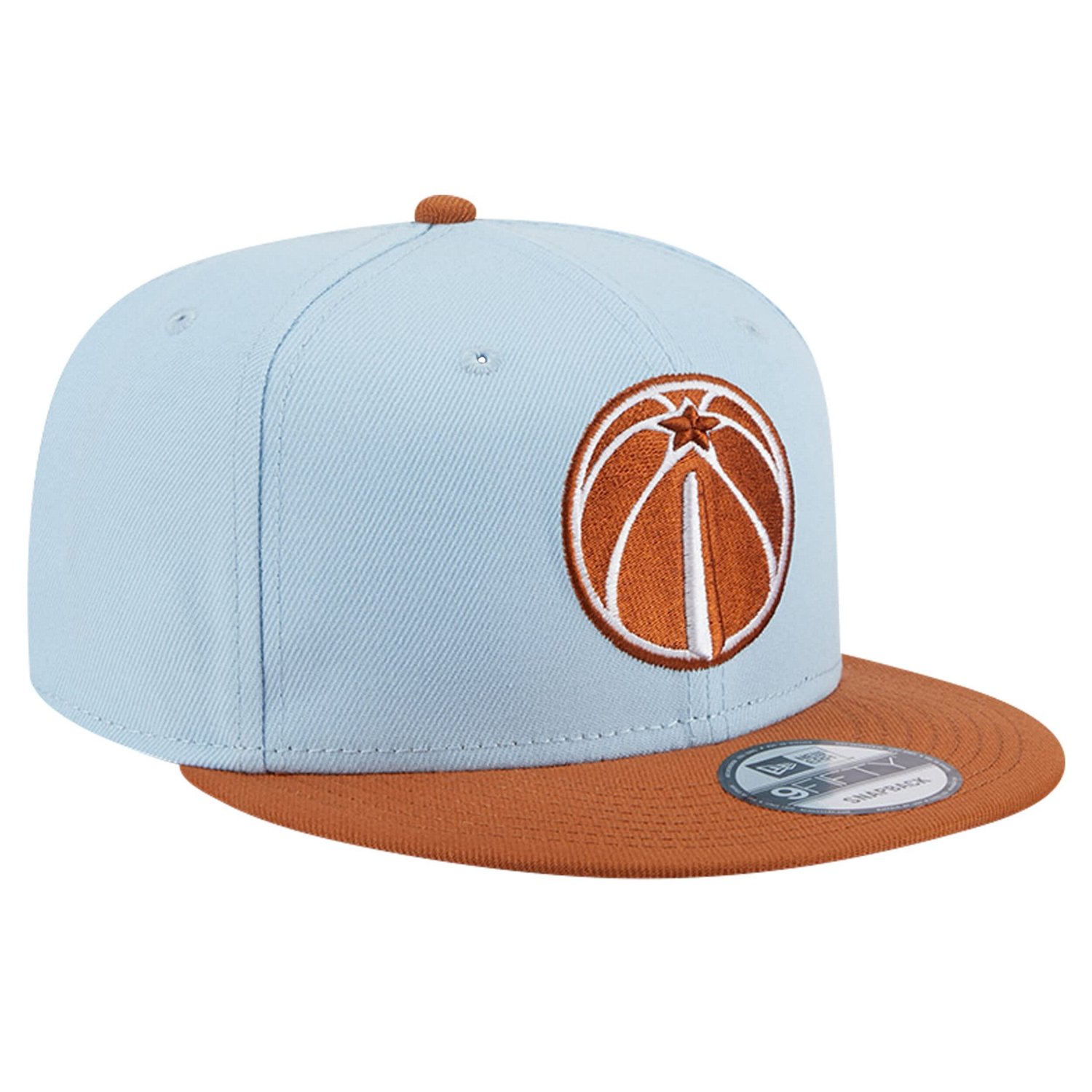 New Era Light Brown Washington Wizards 2-Tone Color Pack 9FIFTY Snapback Hat                                                     - view number 3