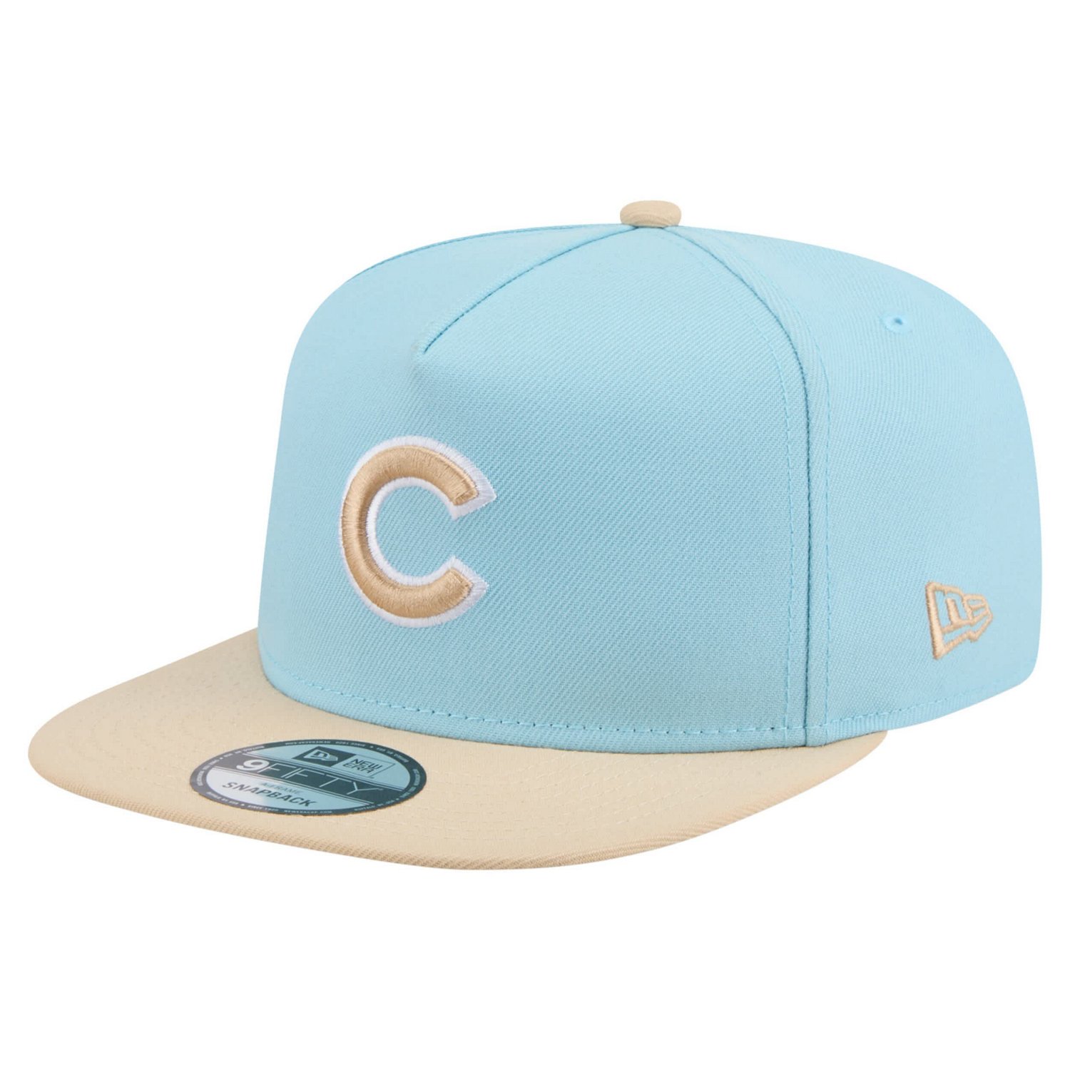 New Era Light Coral Chicago Cubs Color Pack A-Frame 9FIFTY Snapback Hat