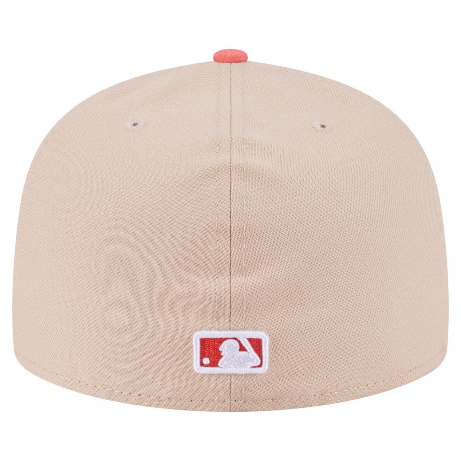 New Era Light Coral Cincinnati Reds Two-Tone Color Pack A-Frame 59FIFTY Fitted Hat - view number 4