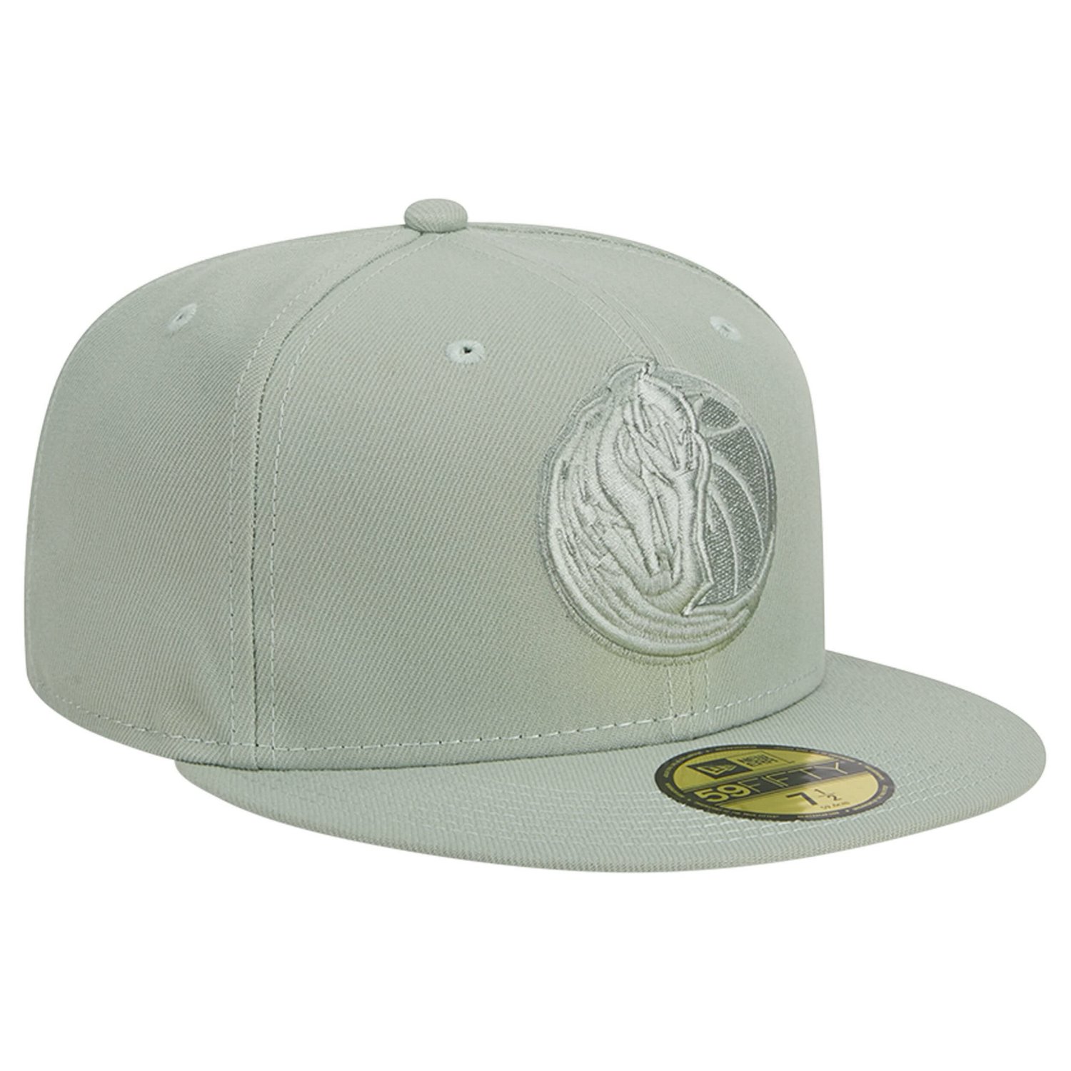 New Era Light Dallas Mavericks Sage Color Pack 59FIFTY Fitted Hat - view number 3
