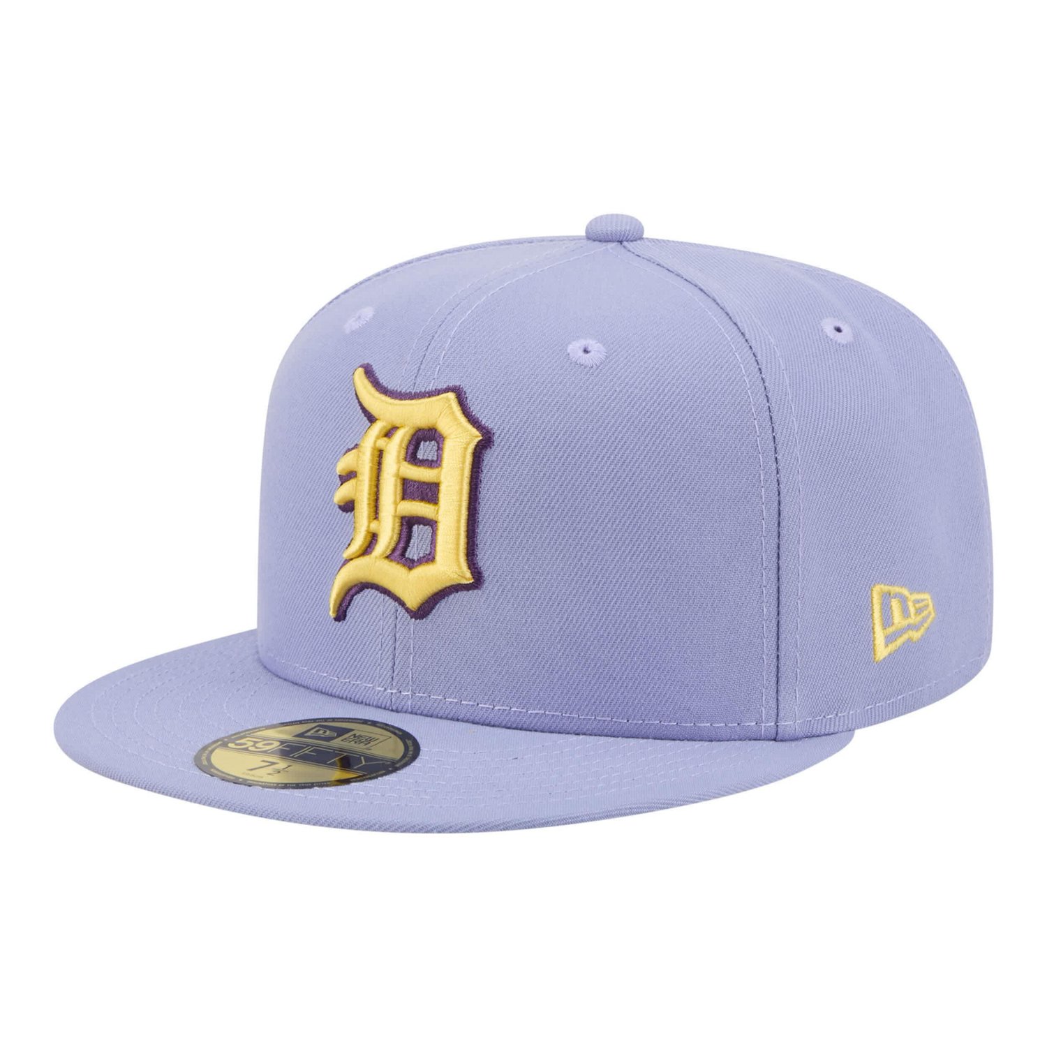 New Era Light Detroit Tigers Lavender Bloom 59FIFTY Fitted Hat - view number 3