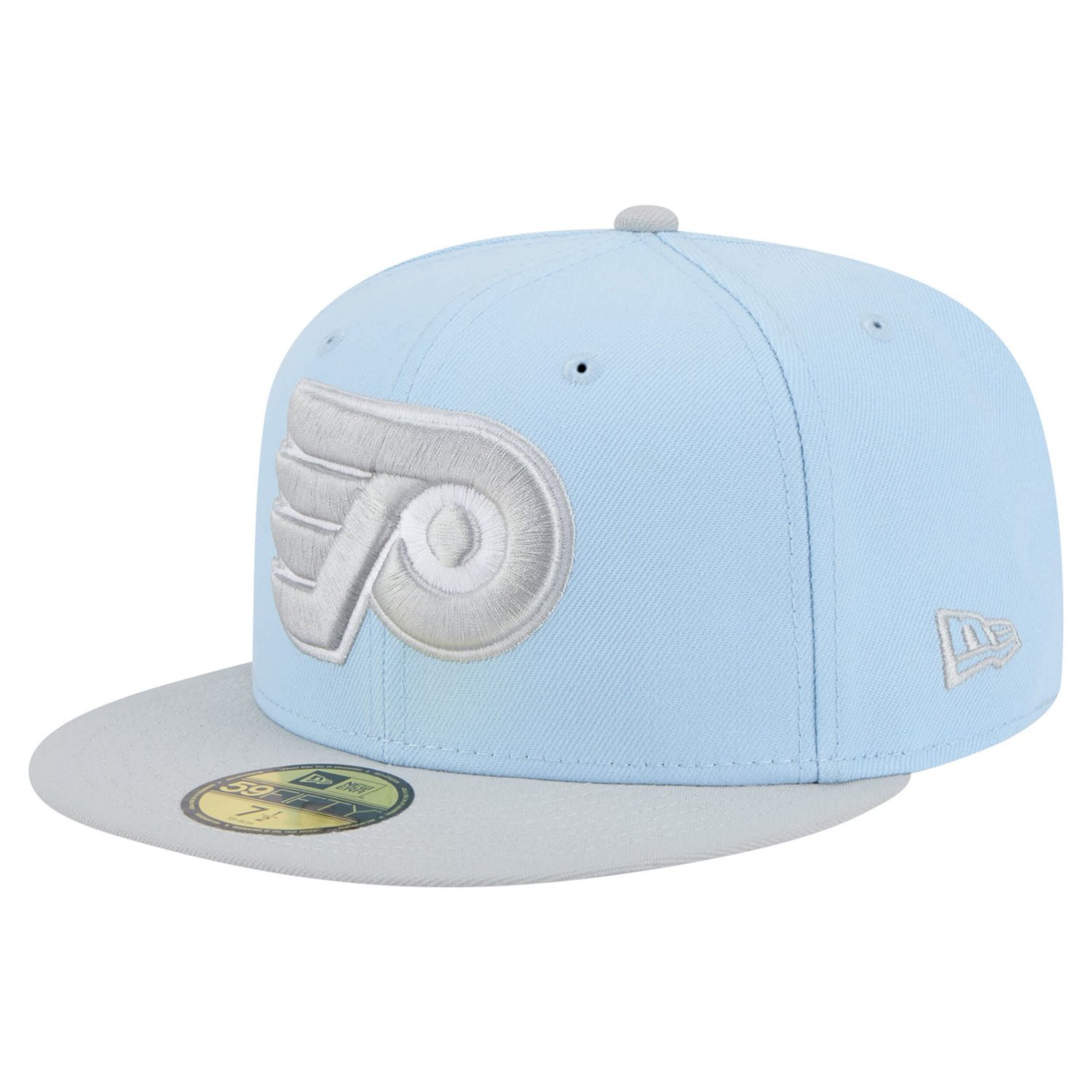 New Era Light Gray Philadelphia Flyers Color Pack Two-Tone 59FIFTY Fitted Hat