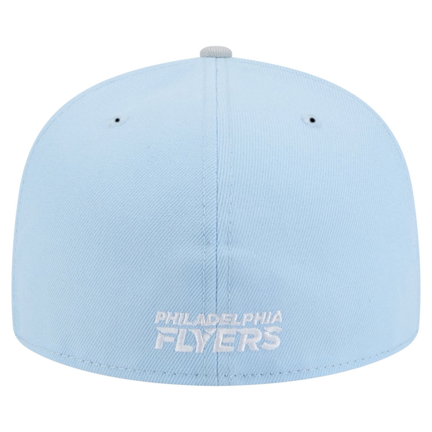 New Era Light Gray Philadelphia Flyers Color Pack Two-Tone 59FIFTY Fitted Hat                                                    - view number 4
