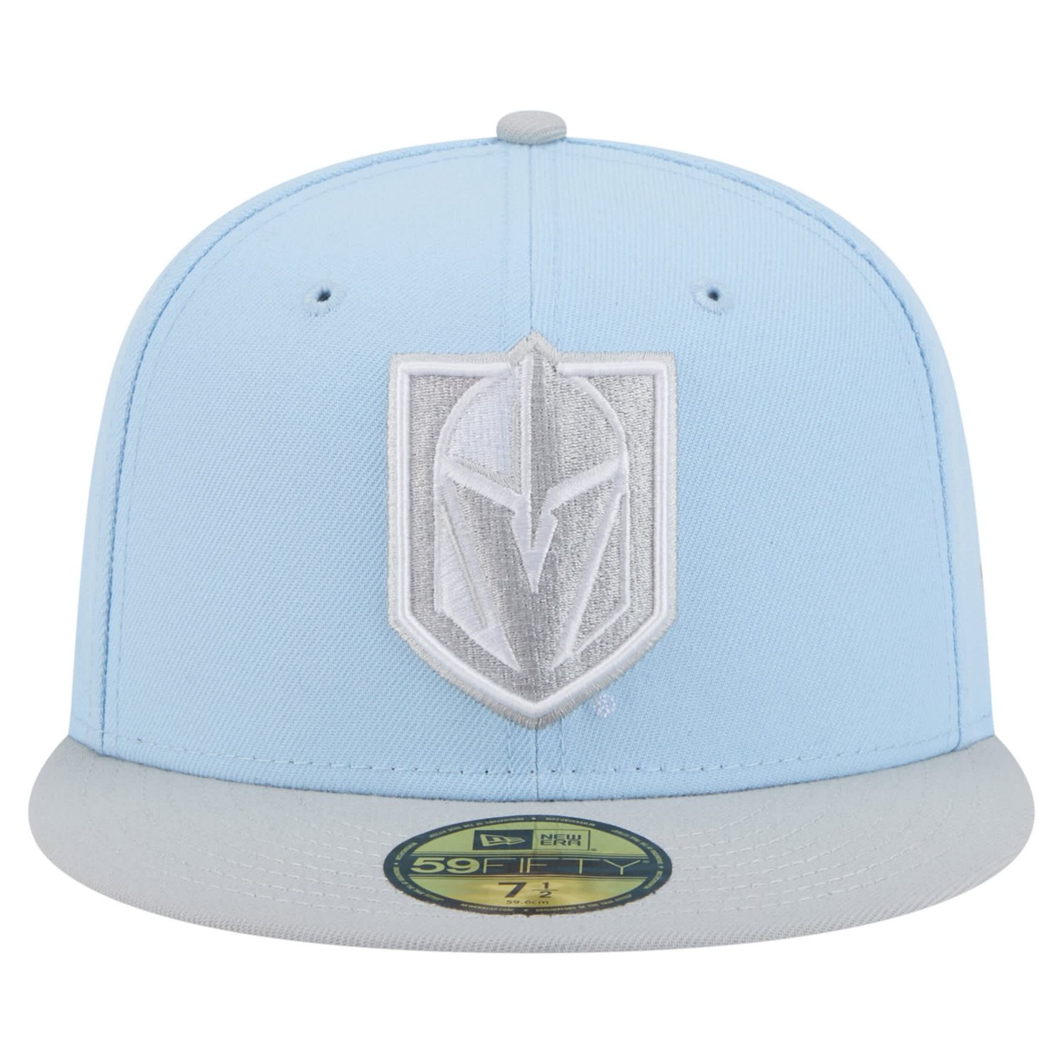 New Era Light Gray Vegas Golden Knights Color Pack Two-Tone 59FIFTY Fitted Hat                                                   - view number 2