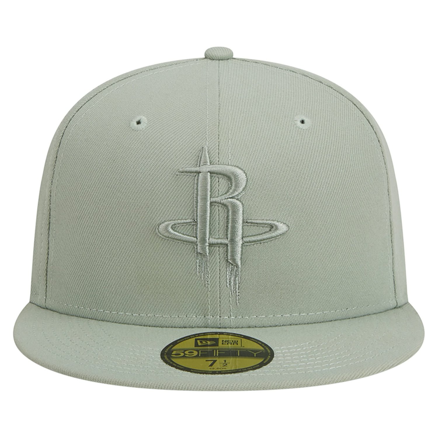 New Era Light Houston Rockets Sage Color Pack 59FIFTY Fitted Hat - view number 2
