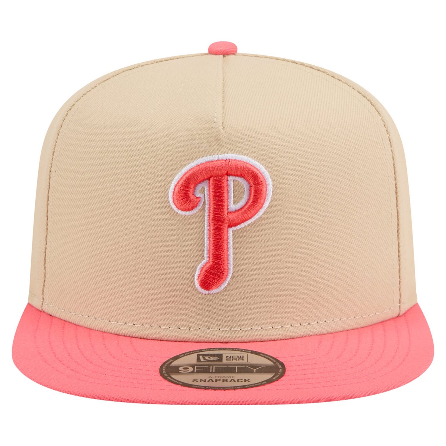 New Era Brown Philadelphia Phillies Color Pack A-Frame 9FIFTY Snapback Hat - view number 2