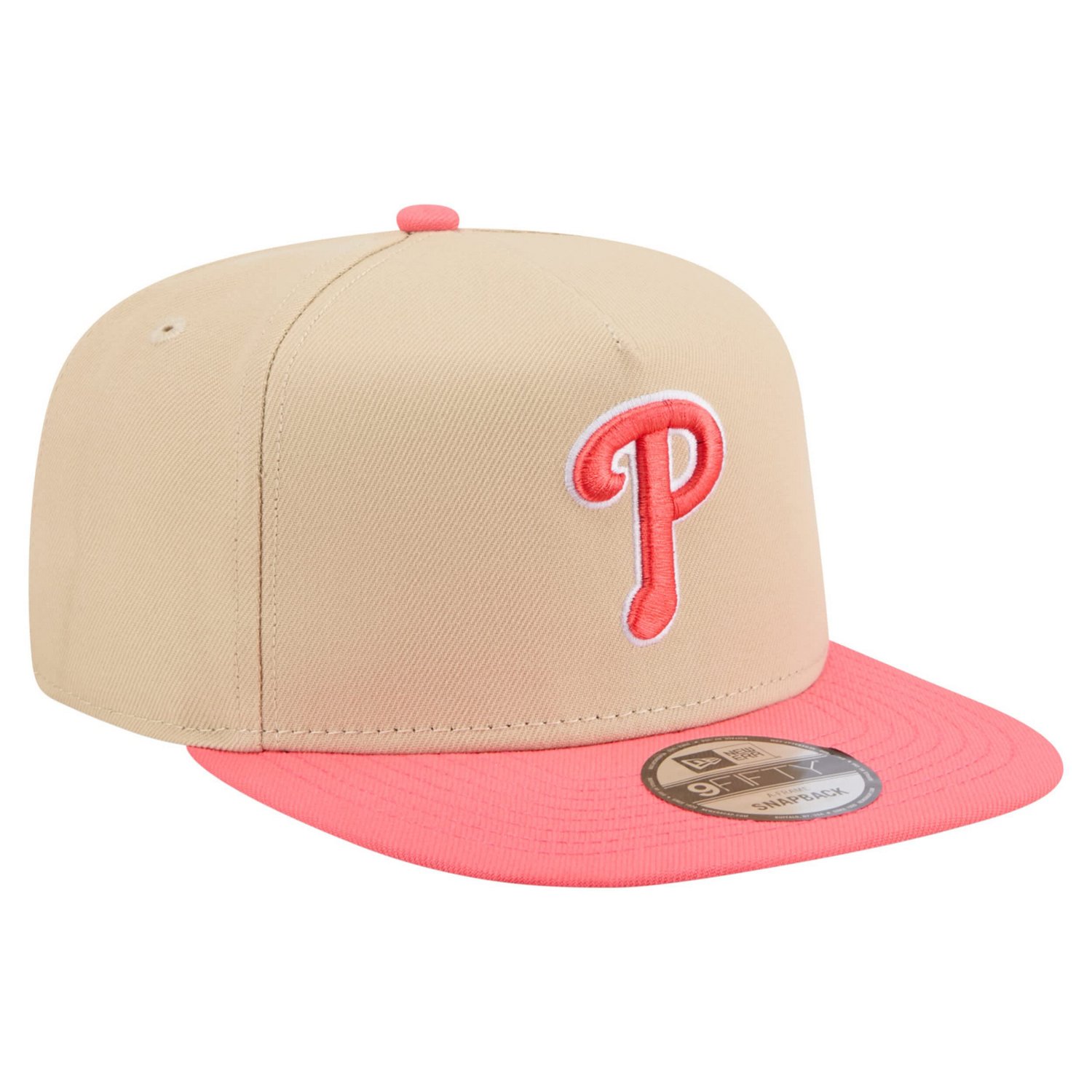 New Era Brown Philadelphia Phillies Color Pack A-Frame 9FIFTY Snapback Hat - view number 3