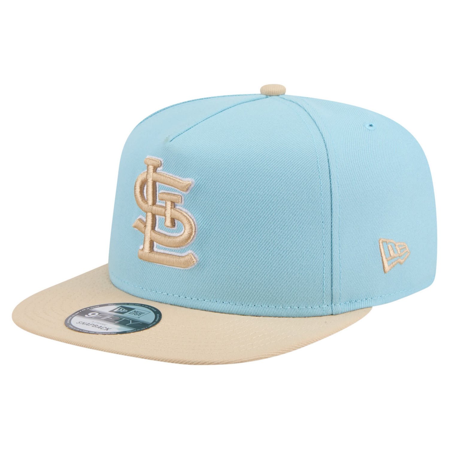 New Era Light Light Beige St Louis Cardinals Color Pack A-Frame 9FIFTY Snapback Hat